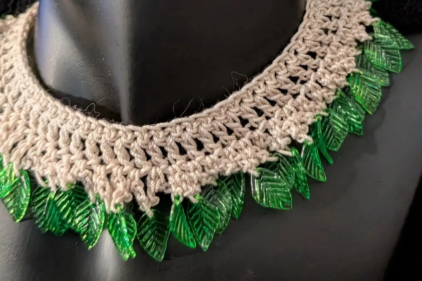 Crochet necklace/bracelet/anklet