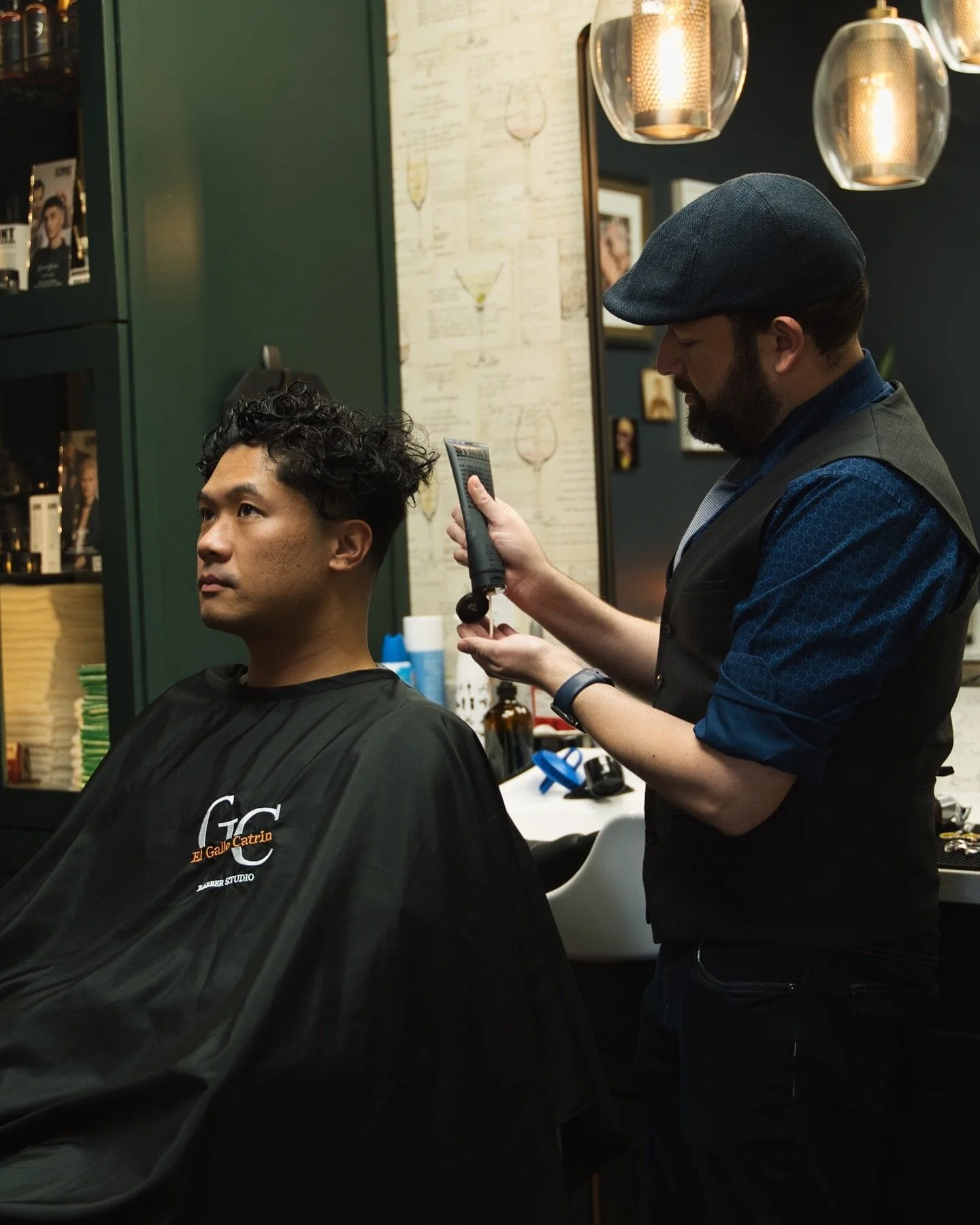 Meet your curls&rsquo; new BFF: STMNT Curl Cream! 💁&zwj;♂️✨ Hydrates, defines, and tames frizz for those perfect curls every time. Embrace your natural texture!  All STMNT Grooming Goods available in studio, ask about special offers!