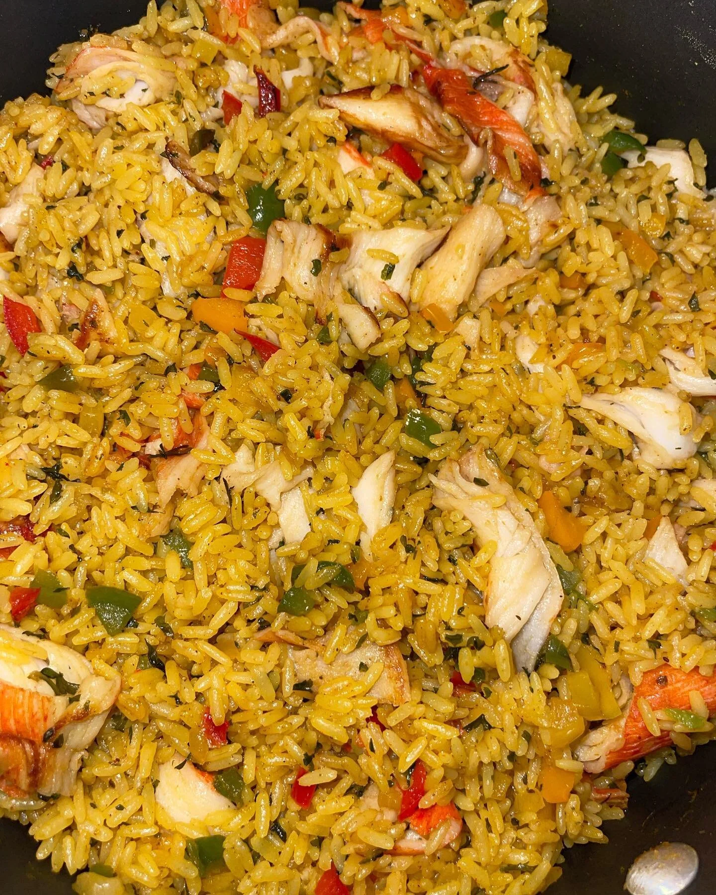 You need Seafood Rice for your next event! Contact Throne Room Events &amp; More for catering needs.