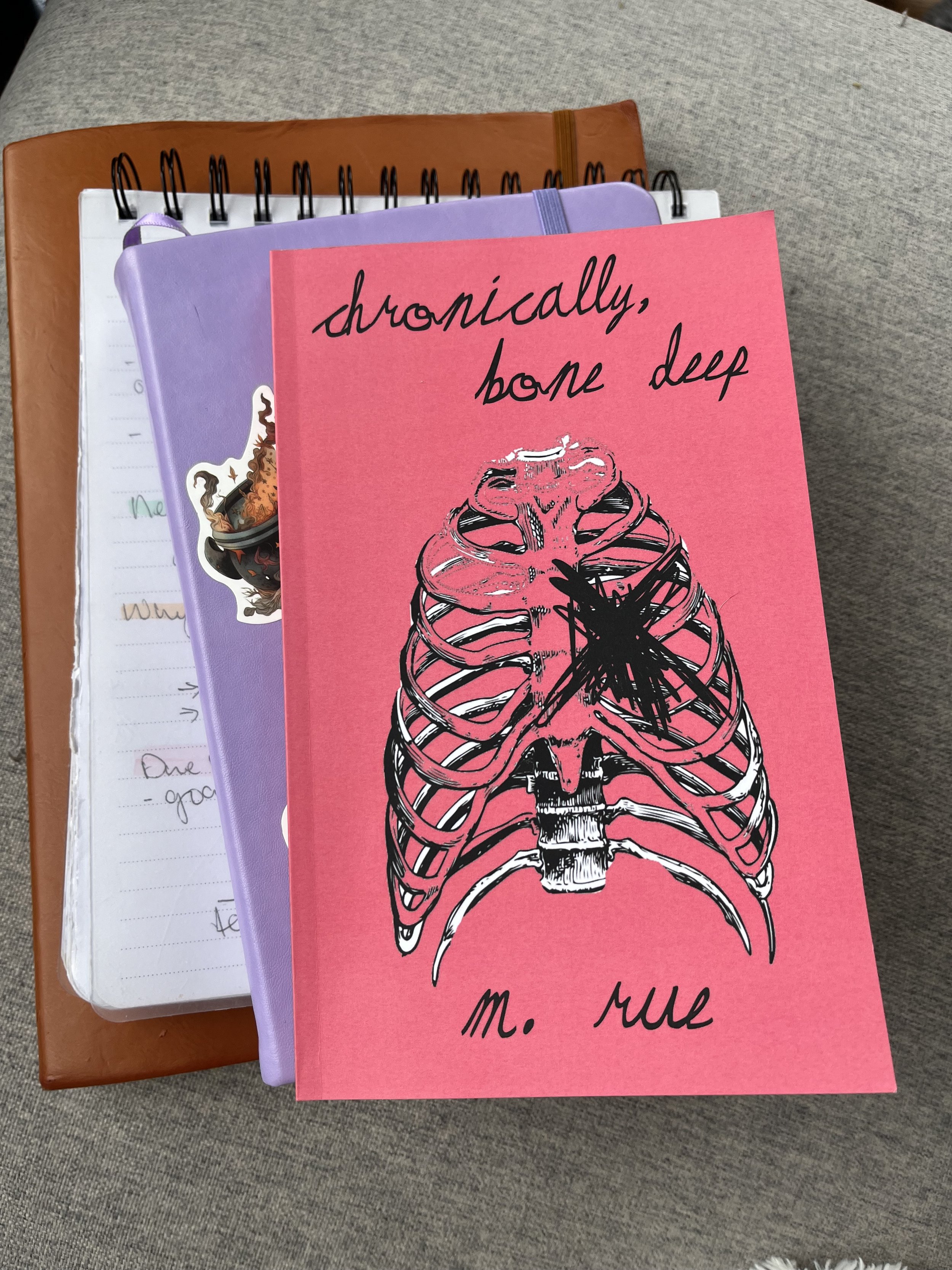 "Chronically, Bone Deep" Soft Cover Book
