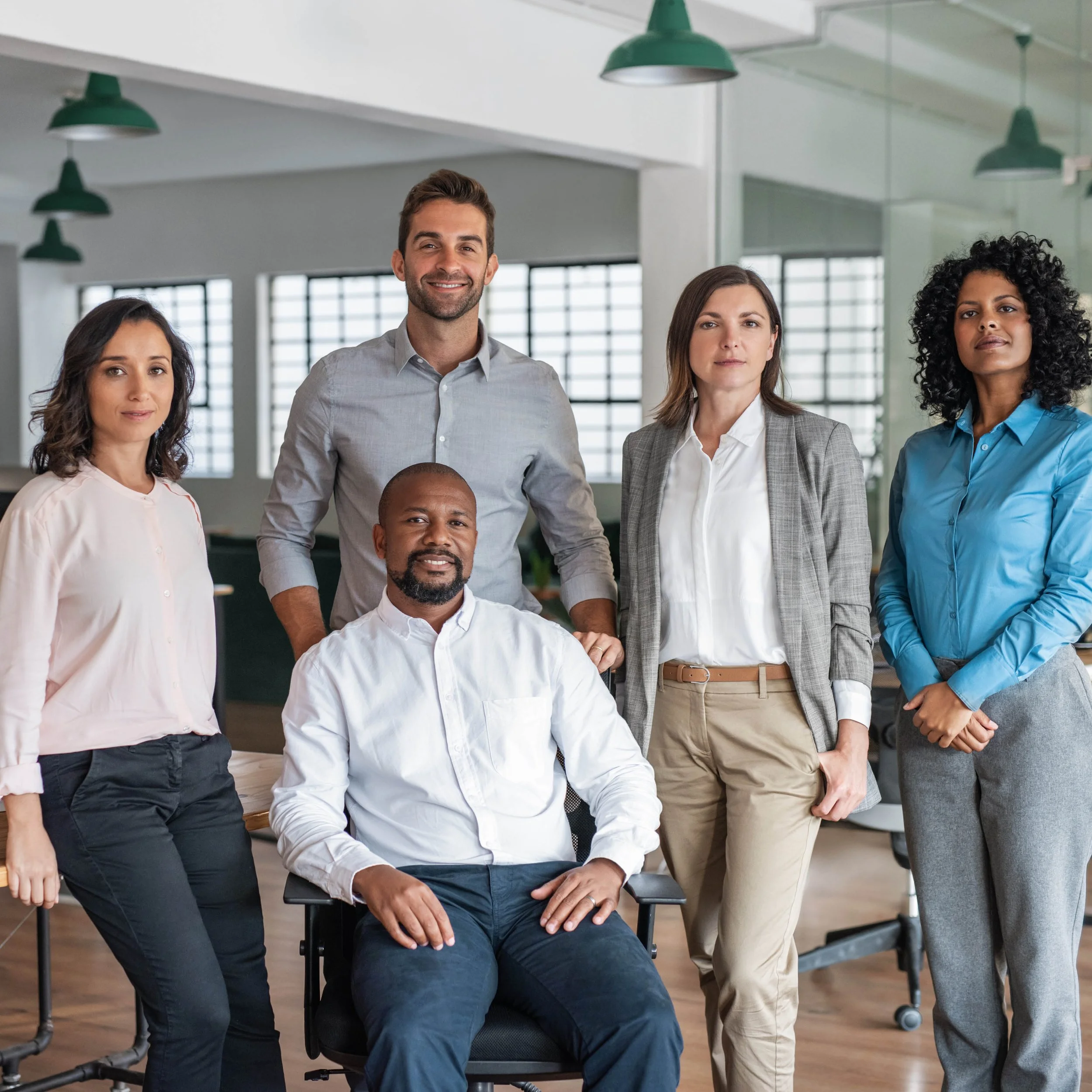 Executive team coaching session focused on leadership alignment and shared accountability.