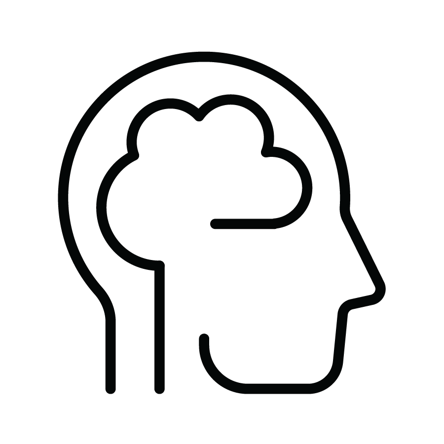 Icon representing interpreting assessment data and leadership insight