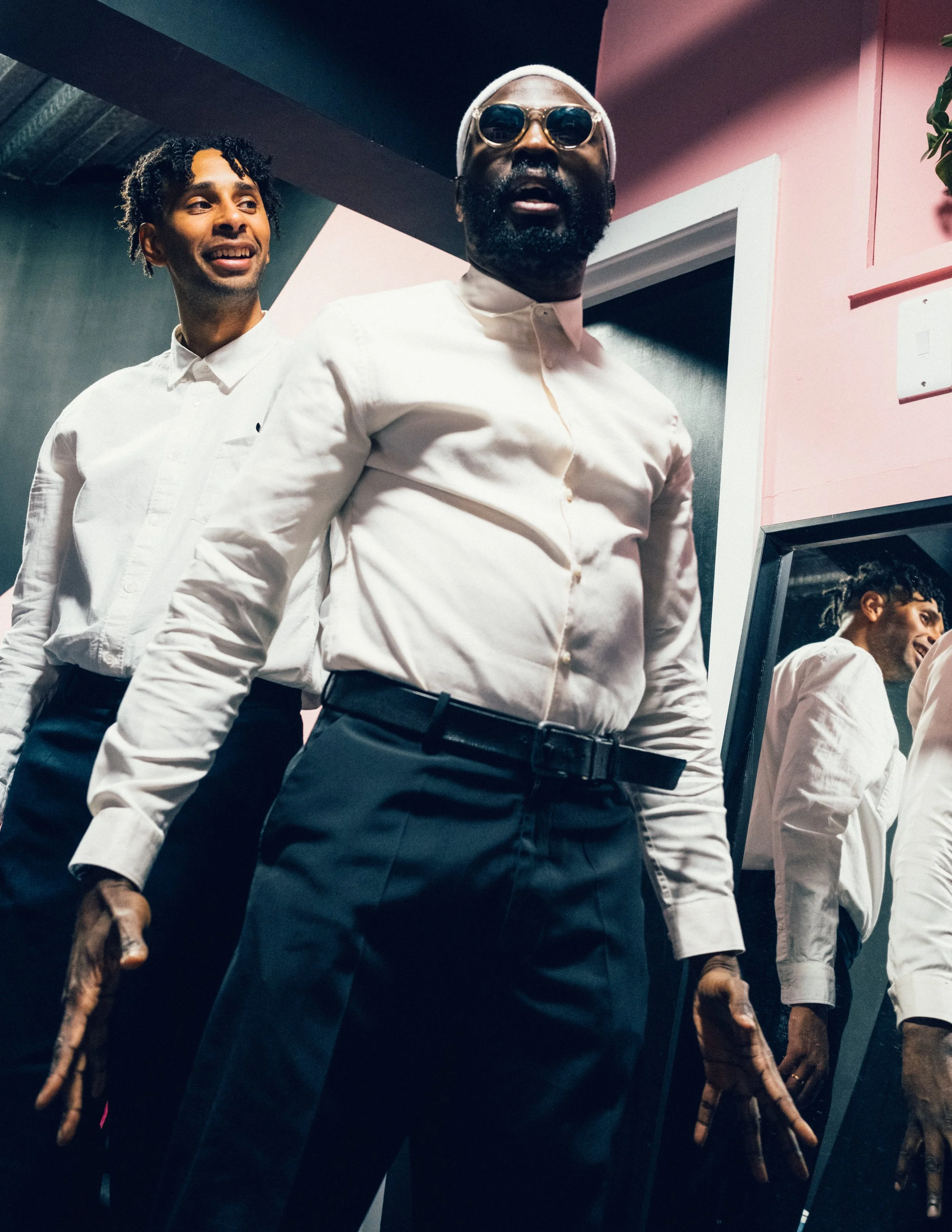 Backstage: Joshua Idehen