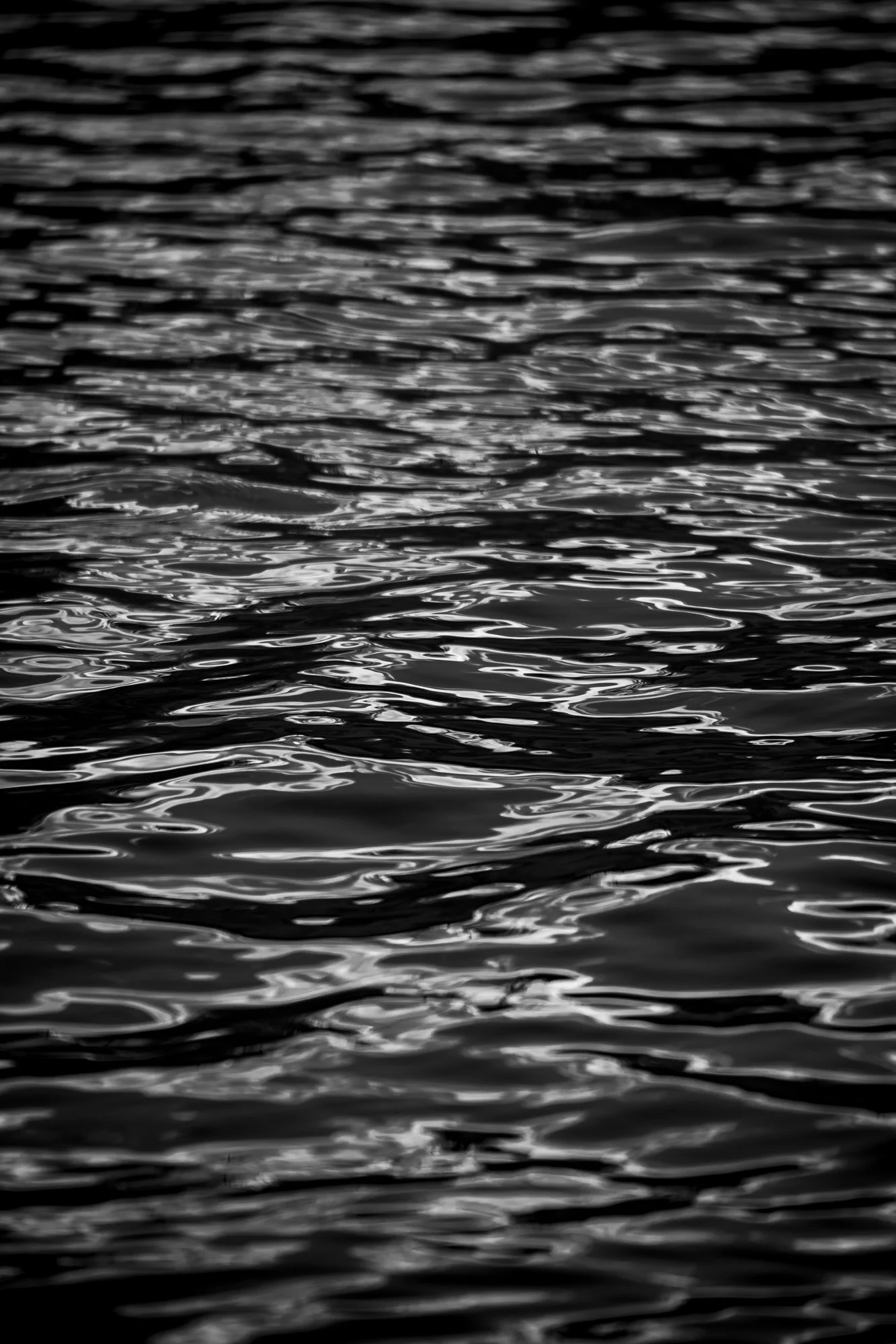 photo, art, monochrome, water, waves