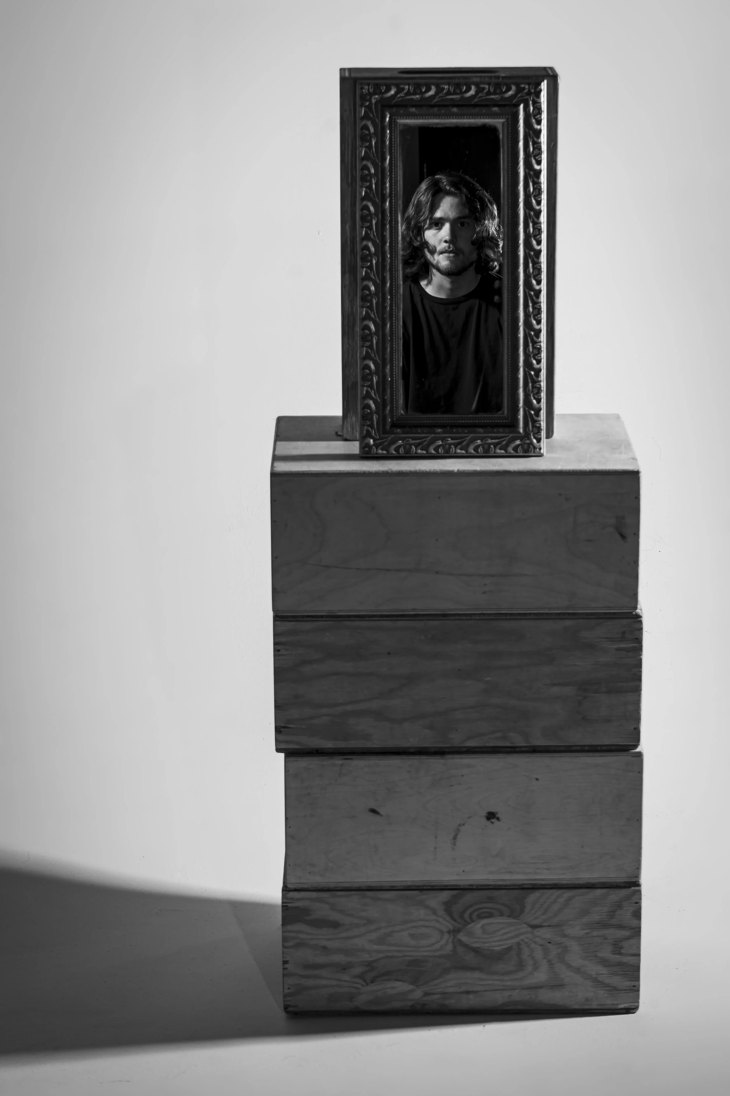 portrait, photo, monochrome, abstract, studio