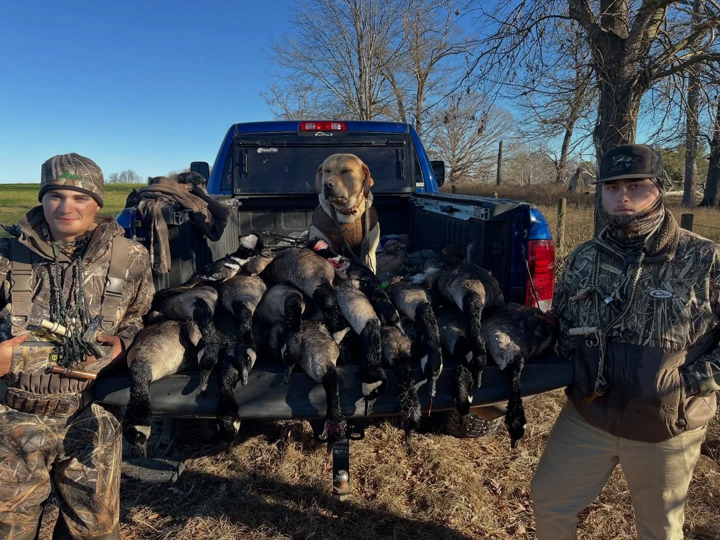 Honkas 🪿! 

@landongwyn1 
@gunman_07 
@jtfrick1 
@brandon.parrish.308 

#geese #divebombindustries #winchester 

@divebombindustries @winchesterhunting