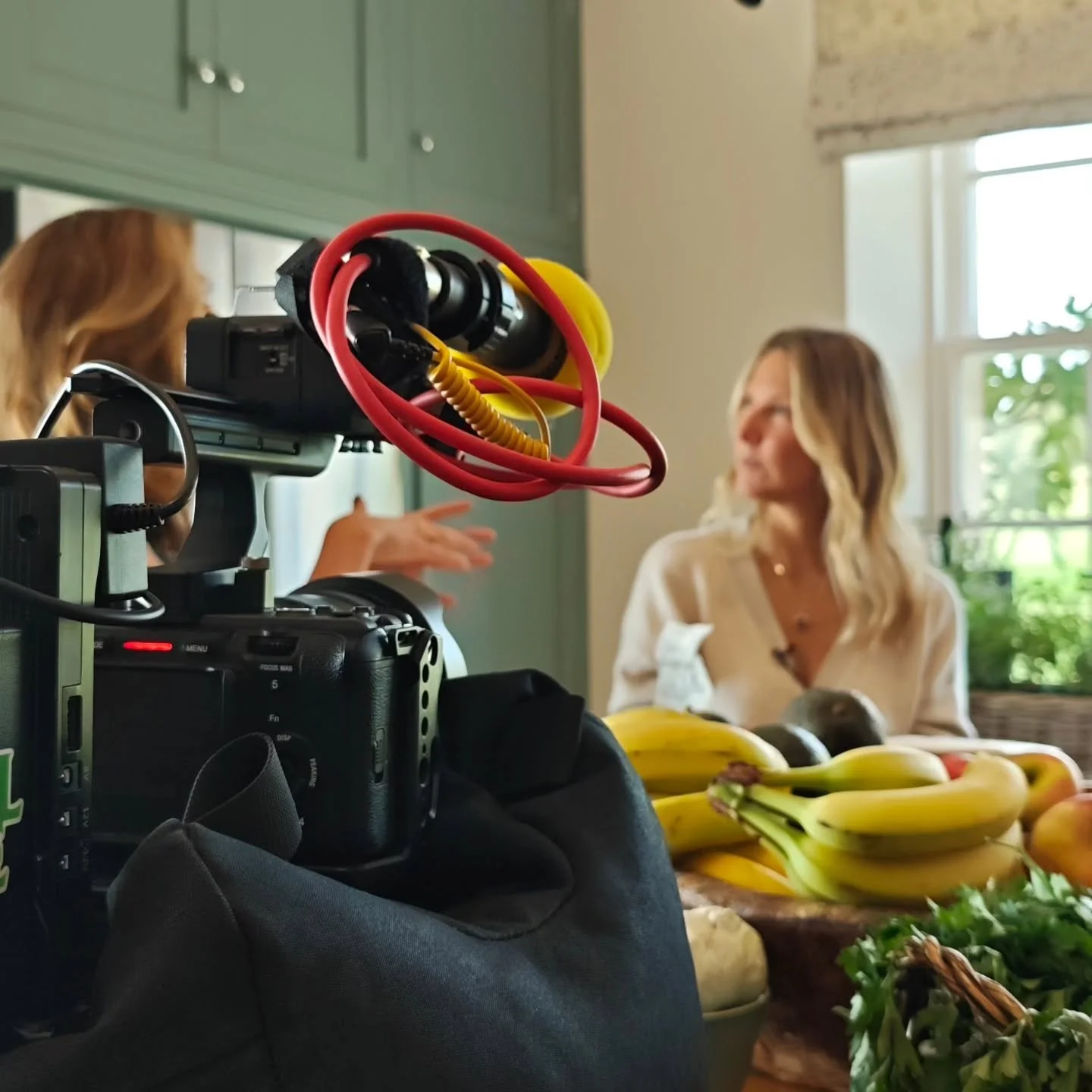 Multi-cam Interview set up for a shoot recently for Hello.