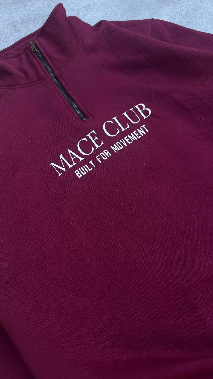 MACE CLUB Jumper / burgundy
