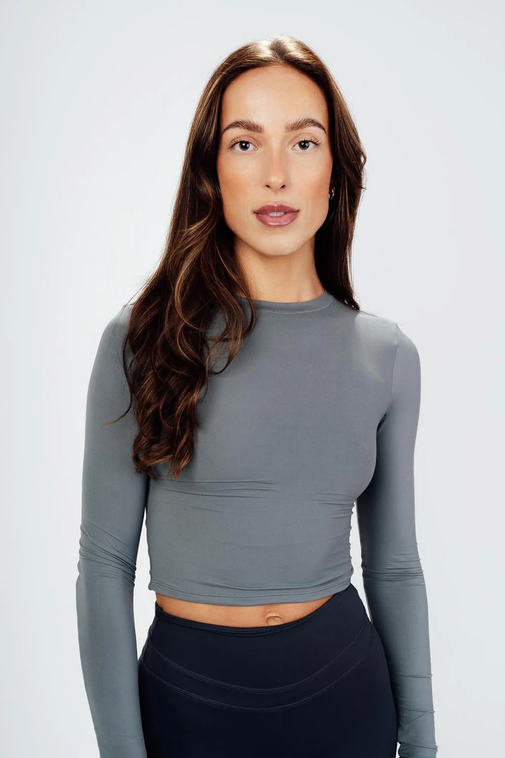 CROPPED LONG SLEEVE TOP