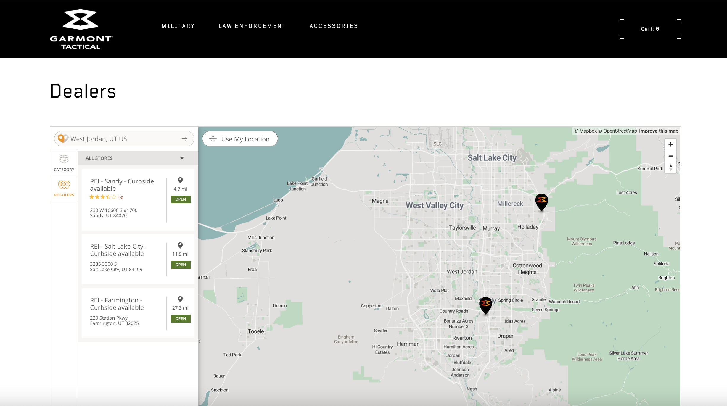 Garmont Tactical Launches Locally Product Locator — Locally