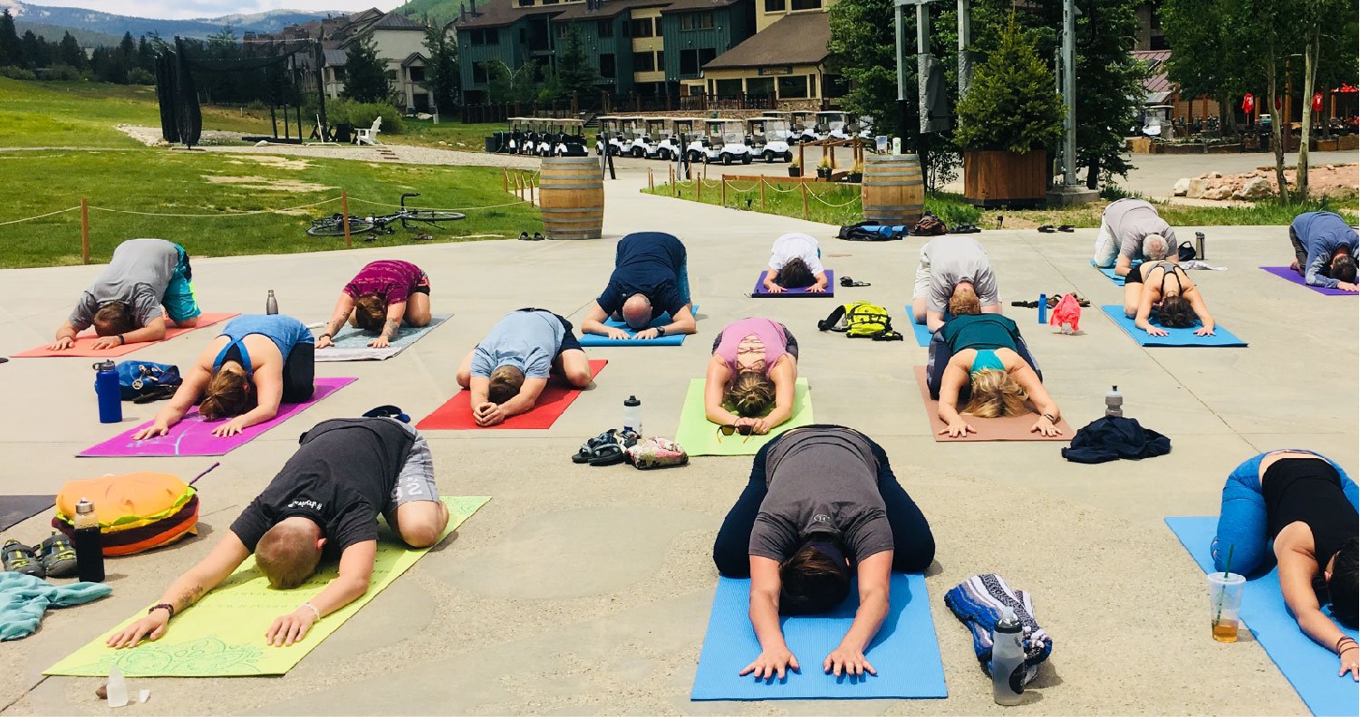 Center Pose Yoga