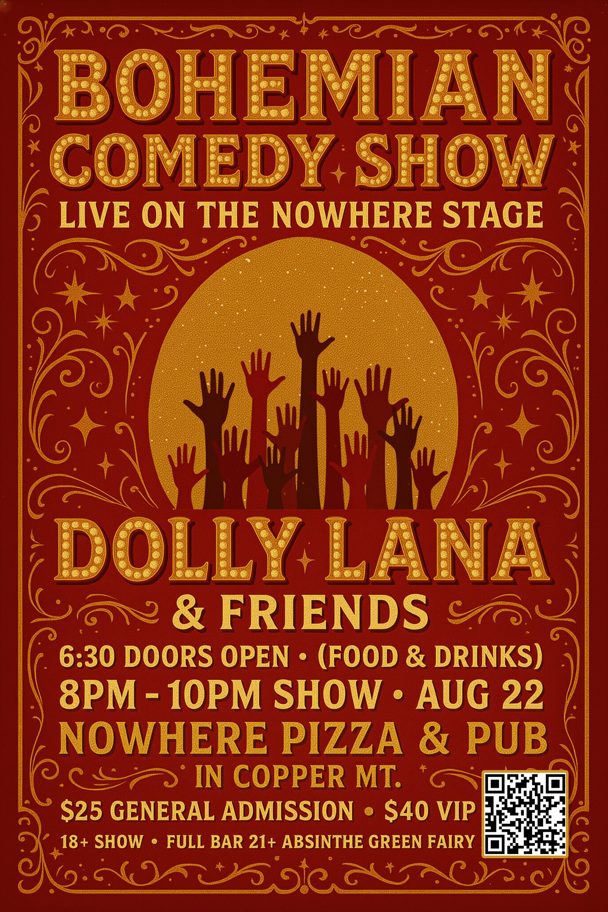 August 22: COmedy @ NOWHERE