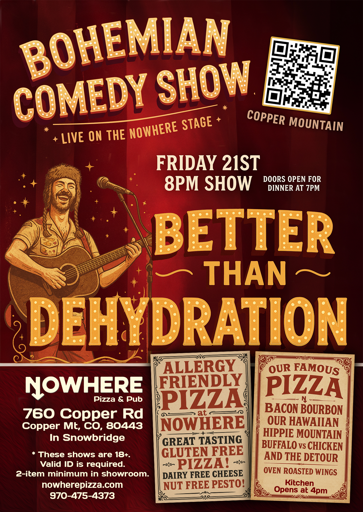NOWHERE COMEDY SHOW