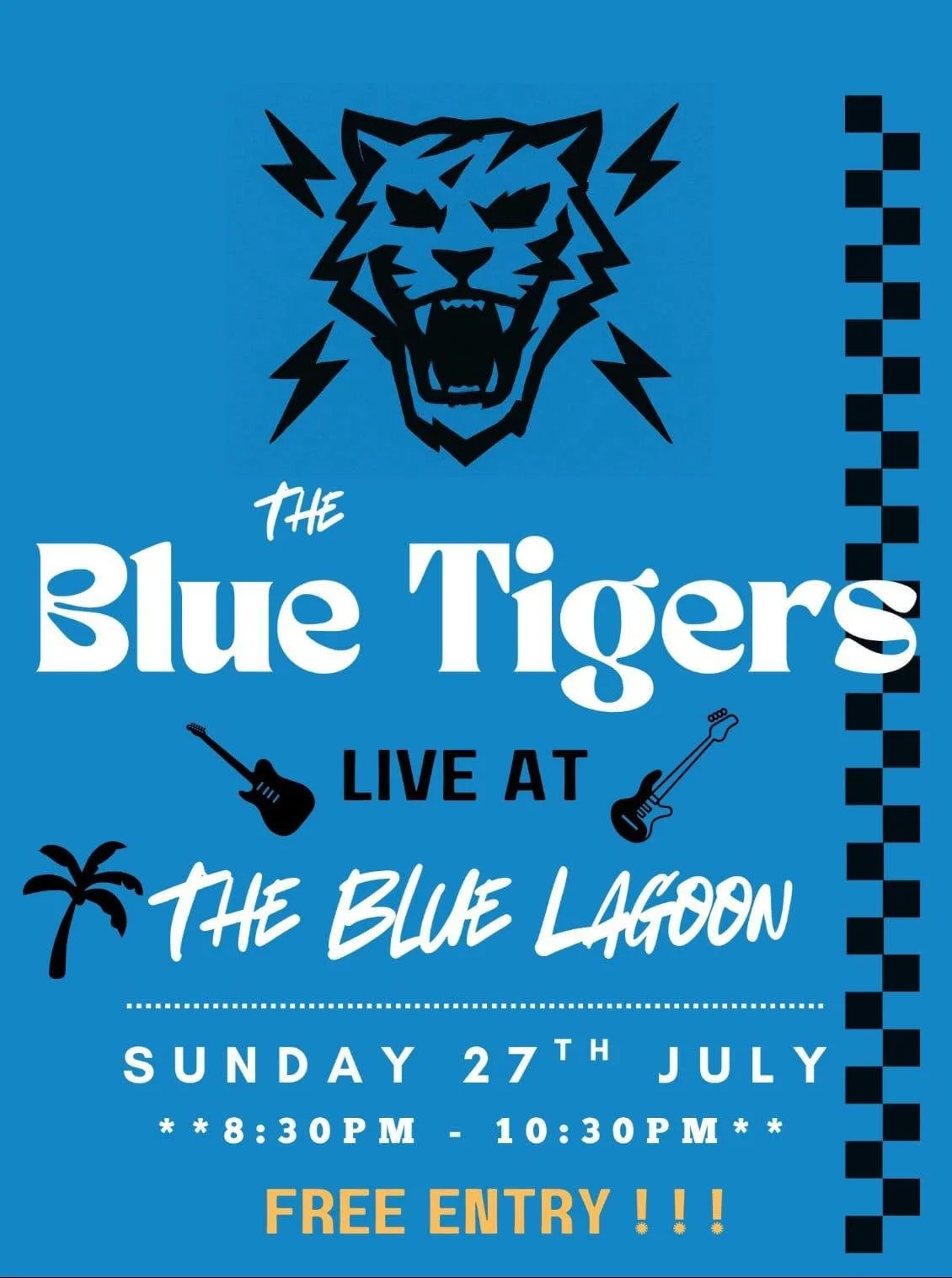 Originals night: The Blue Tigers
