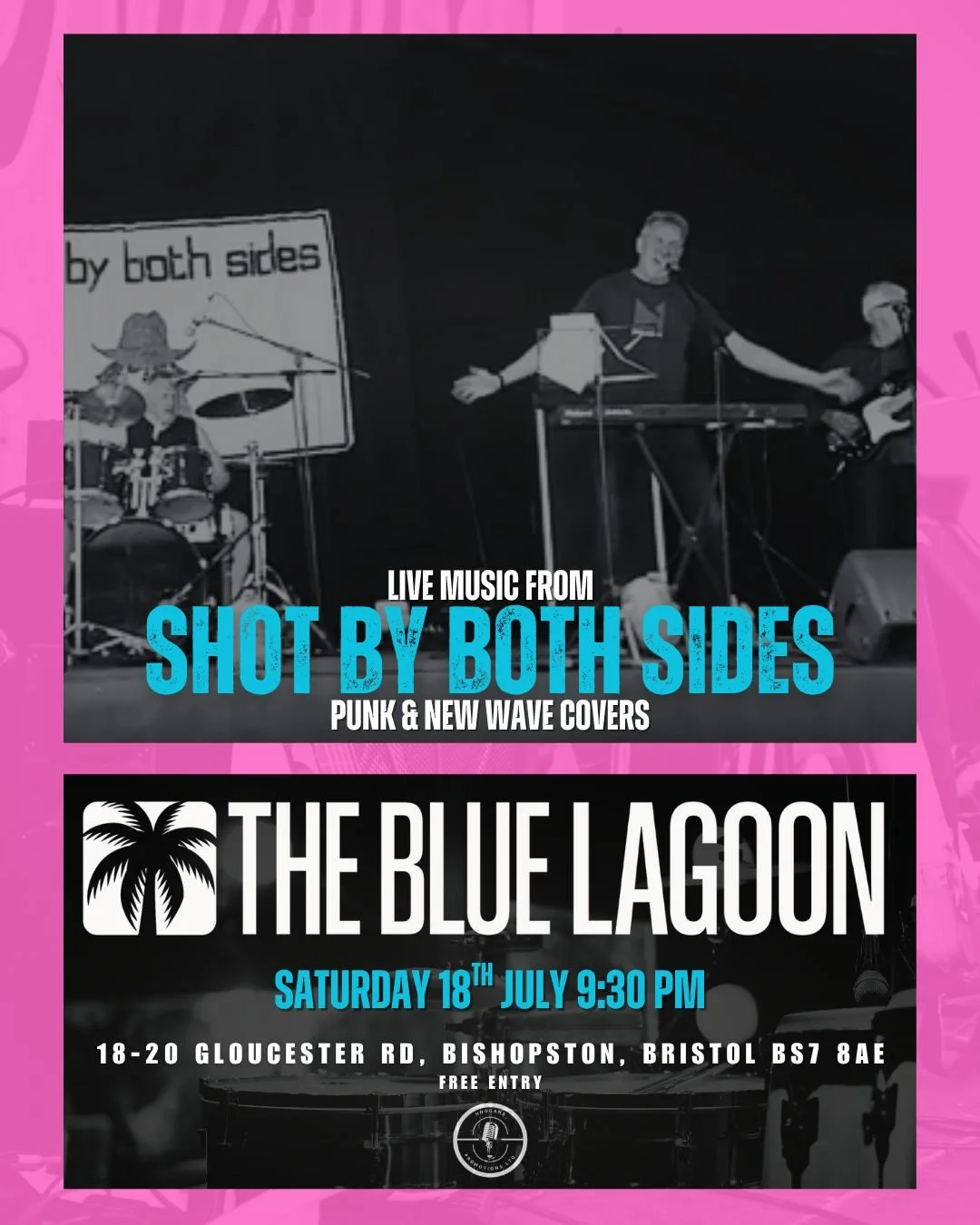 Live Band - Shot By Both Sides