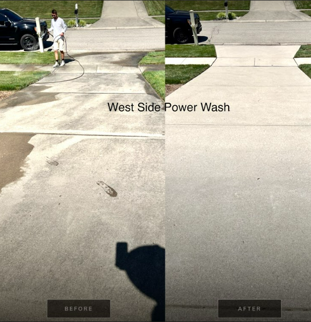 Driveway Pressure Washing in Cincinnati, Ohio: See the Power of a Professional Clean