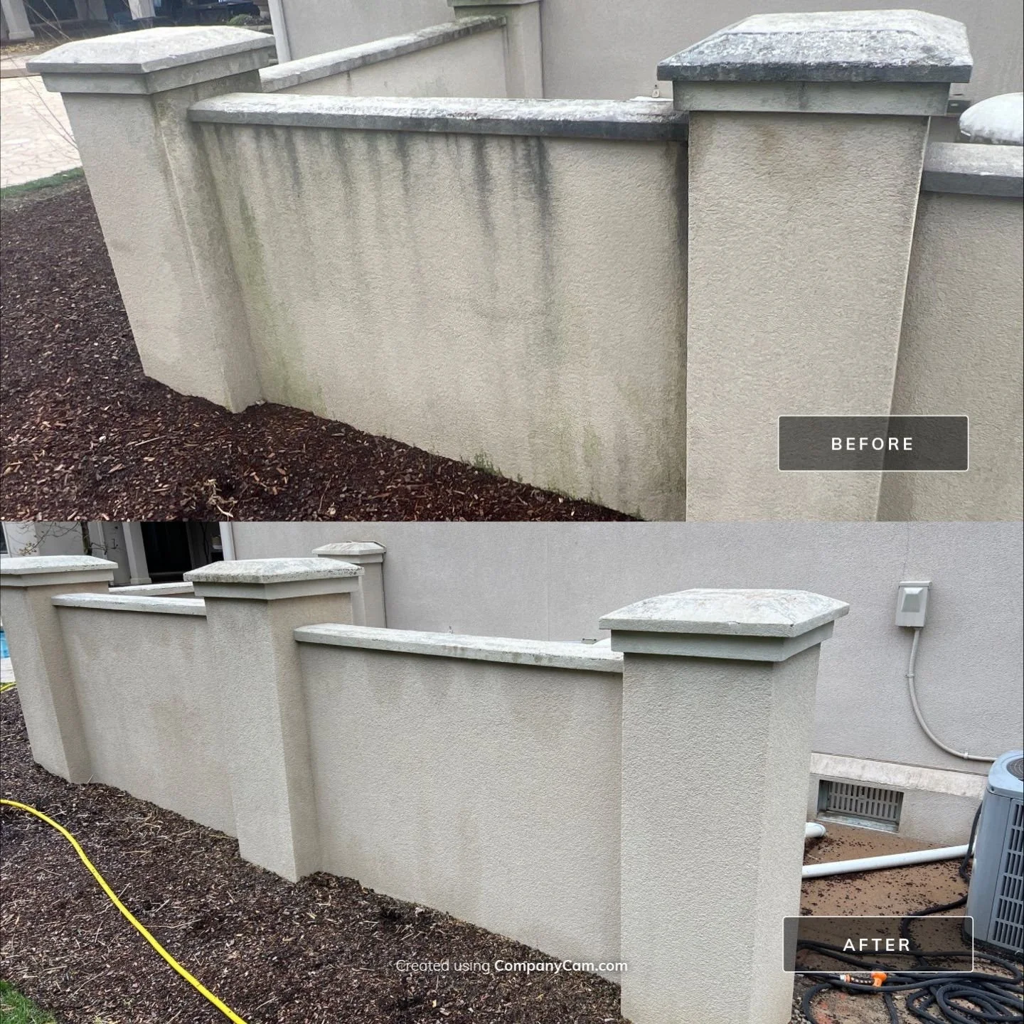 Stucco &amp; Exterior Wall Cleaning in Cincinnati: How to Remove Black Streaks Safely