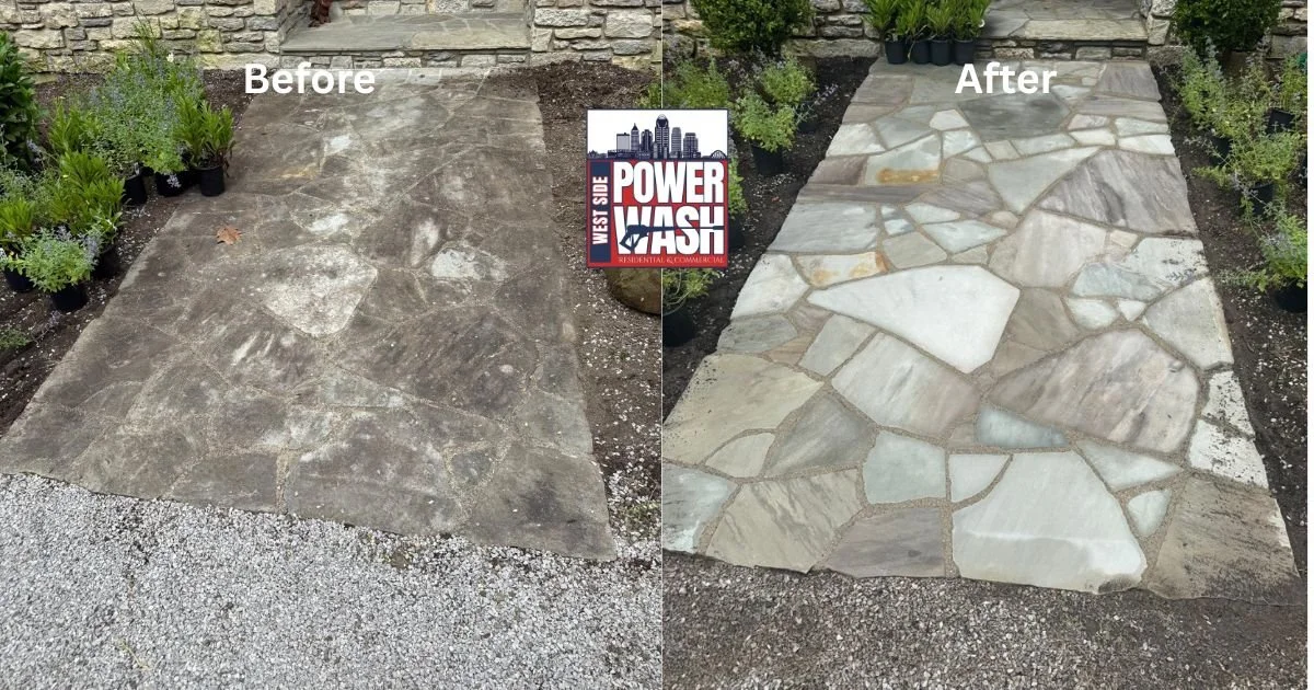 Crazy Paving Pathway Cleaning in Cincinnati, OH: Restore Your Outdoor Surfaces Without Expensive Replacement