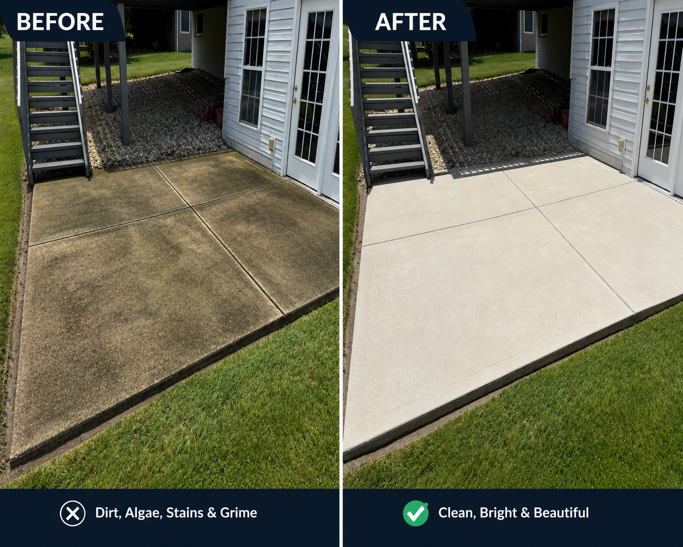 The Benefits of Professional Patio Cleaning in Cincinnati, OH: Restore Your Outdoor Living Space