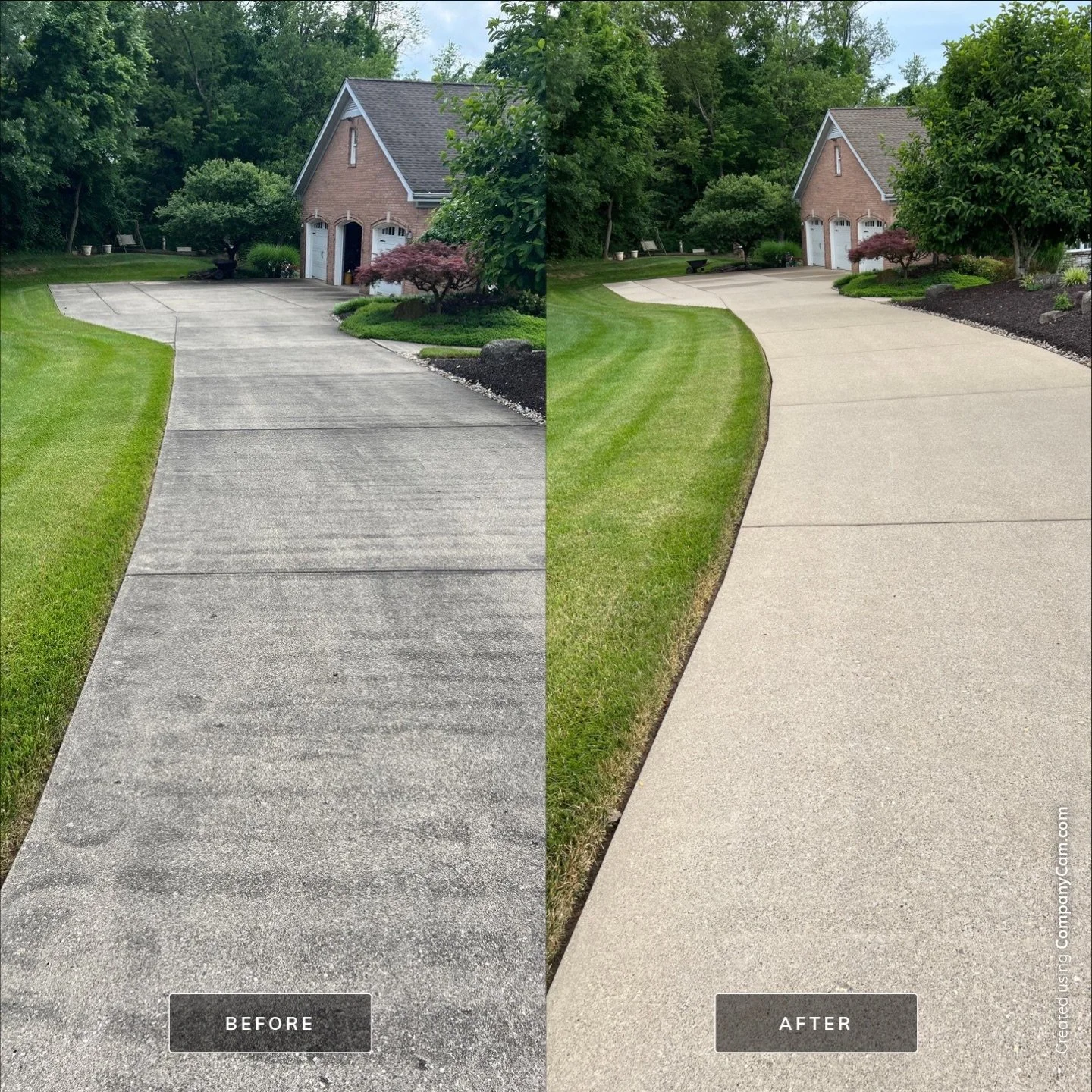 Driveway Power Washing in Cincinnati, Ohio: Restore Your Concrete Without the Cost of Replacement