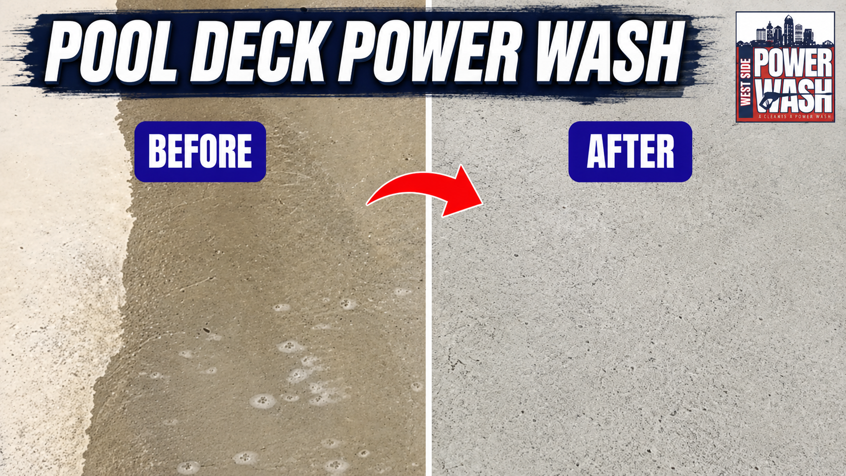 Pool Deck Cleaning in Cincinnati, Ohio: What a Professional Power Wash Can Do for Your Home