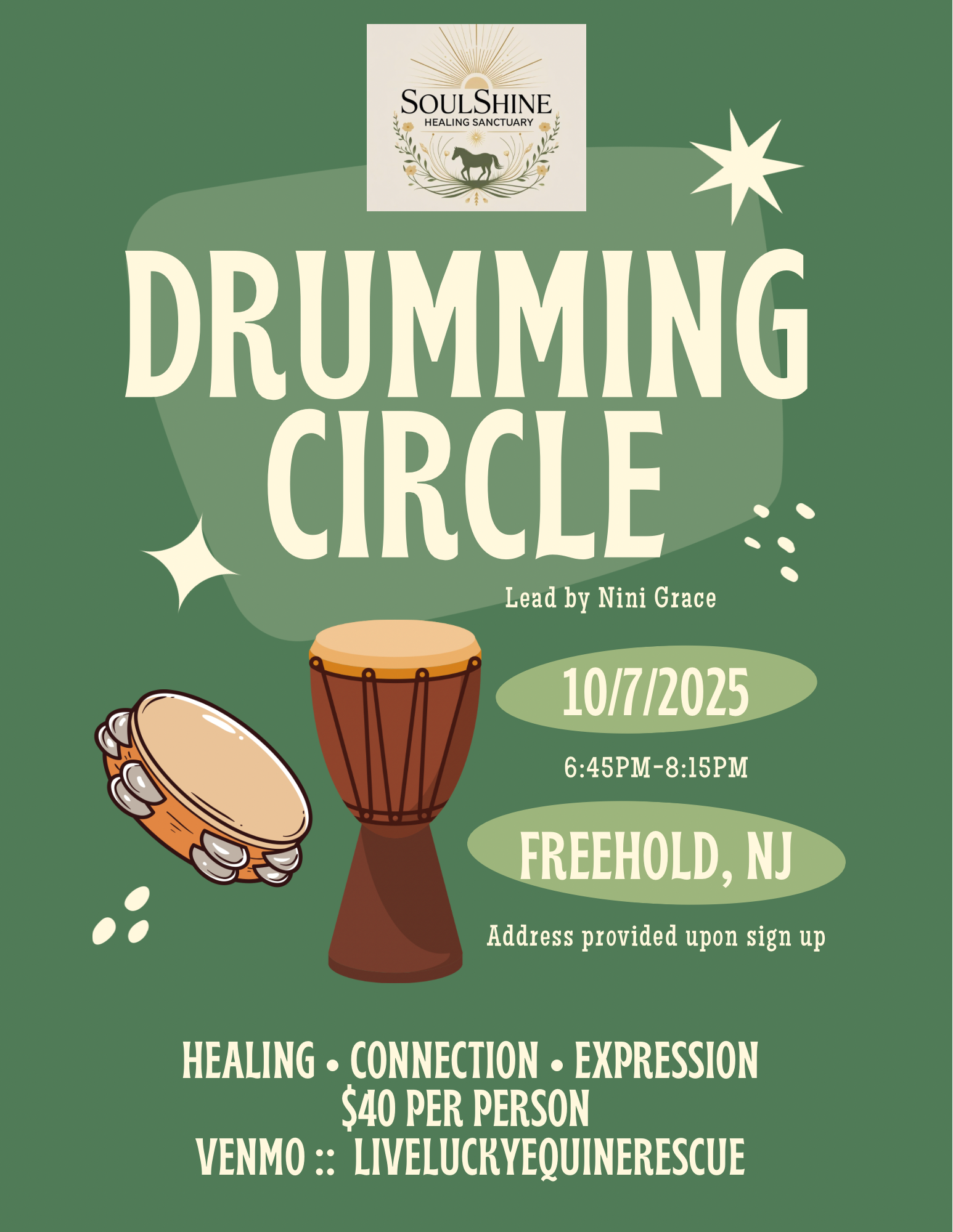 Spiritual Drumming Circle 