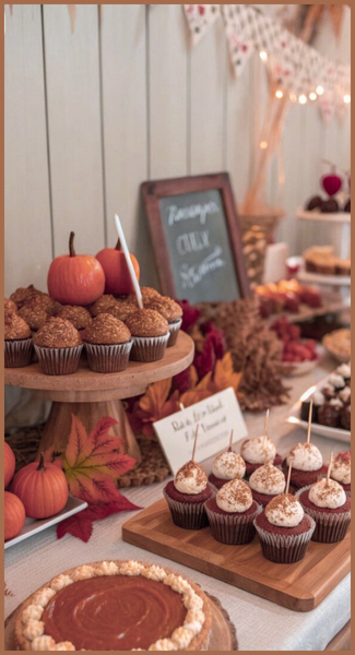 Dinner Table turned Dessert Table