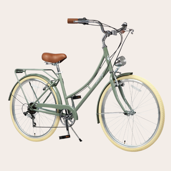 Designed for women to enjoy a casual ride