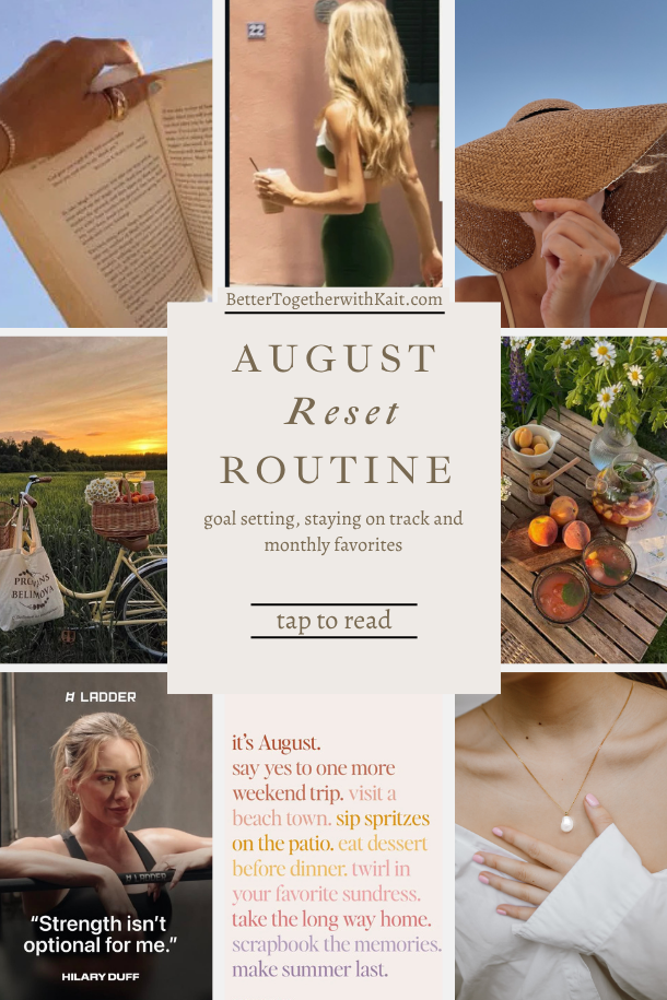 Monthly Reset: August 2026