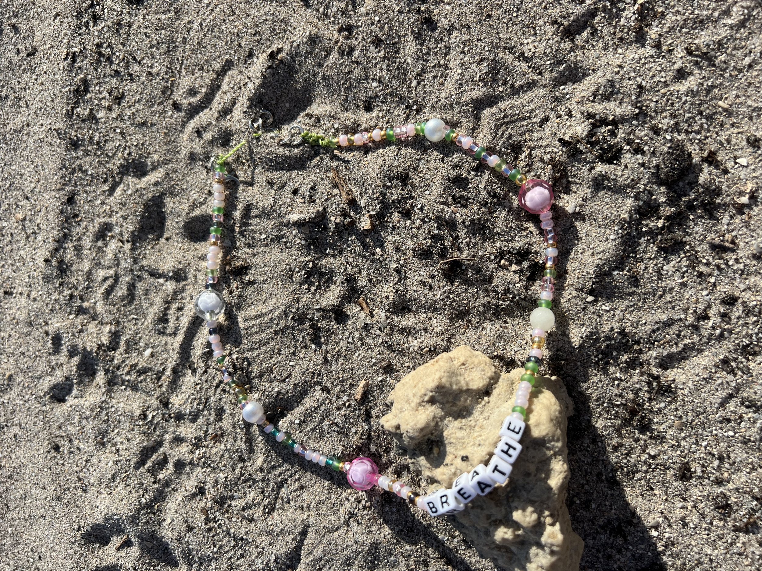 necklace, beach, sunset, bohemian, boho, colorful
