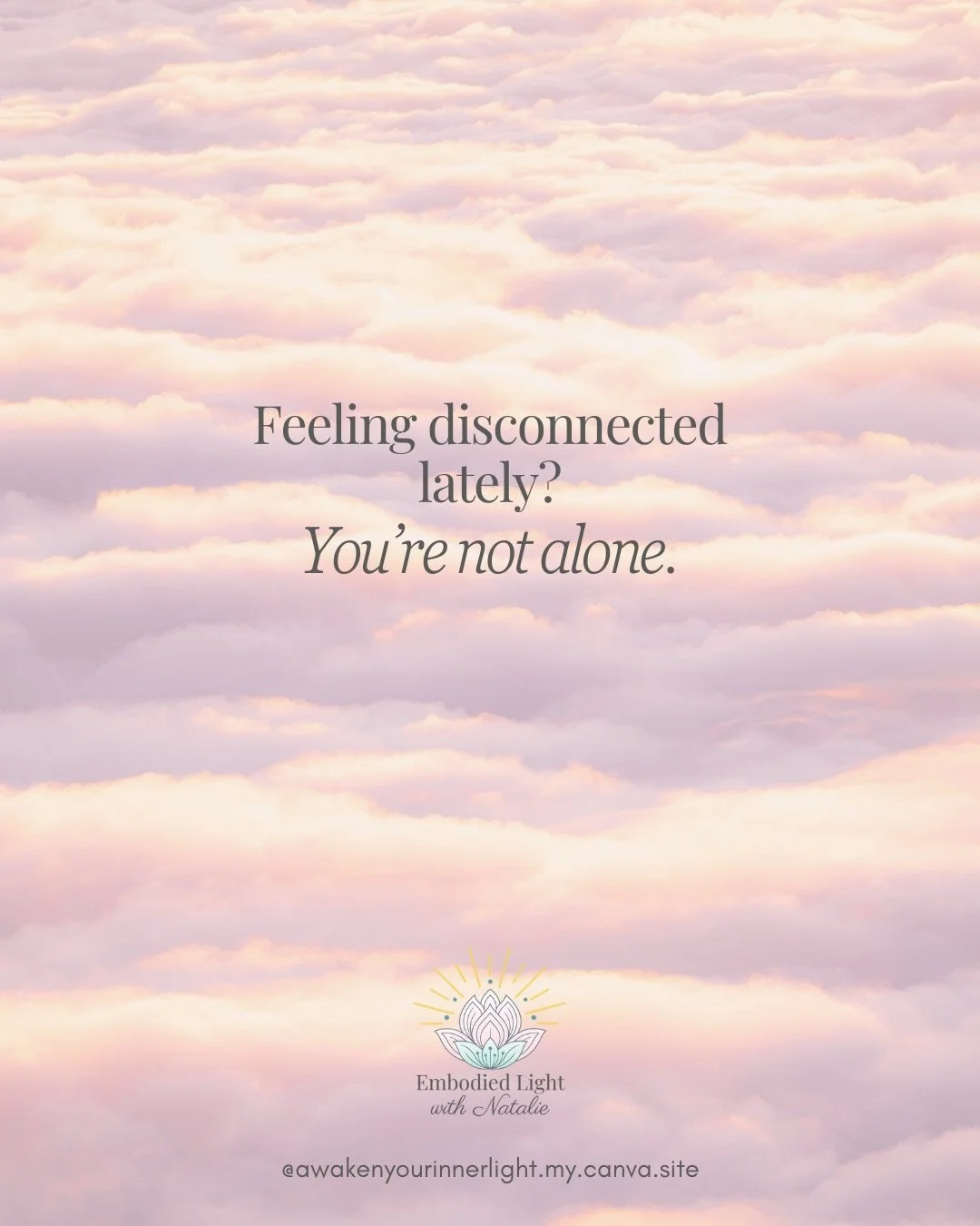 Have you been feeling disconnected lately&hellip; 
like pieces of yourself aren&rsquo;t landing the way they used to?

If your body, intuition, emotions, or sense of direction have felt unfamiliar&hellip; you&rsquo;re not imagining it.

This year has