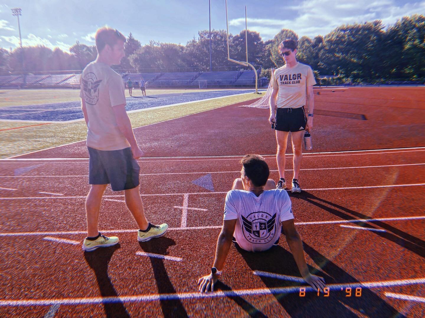 We&rsquo;ll set the paces and vibes all you have to do is show up 👟✨ 

📸 @happyg0lucy 

#tracktuesday #runwithvalor #portlandmaine #runclub #trackandfield #team #train #fitness #workout #community #mainerunning