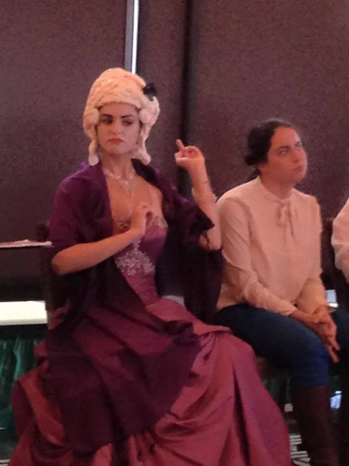 Fanette in Bluebeard's Waiting Room, Murray Green Library, Chicago College of Performing Arts