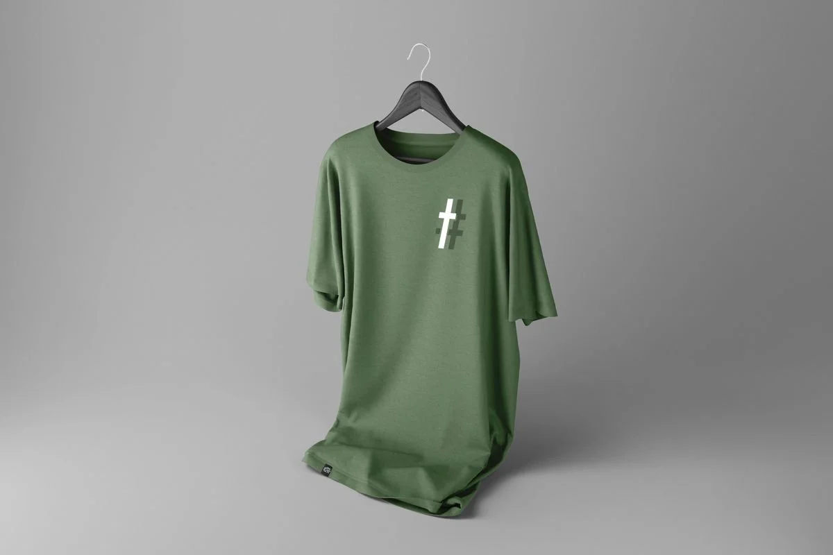 Green # tee