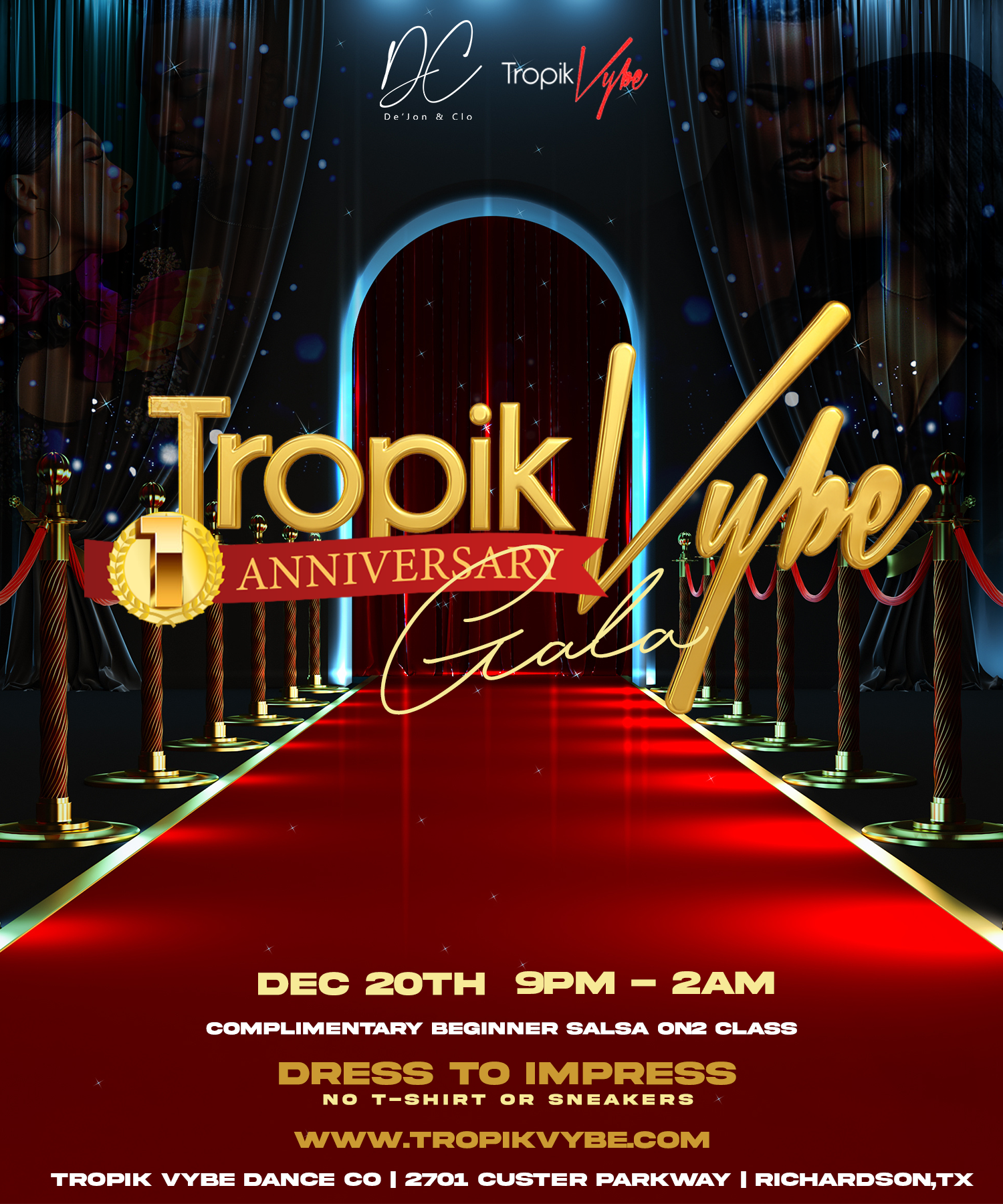 ✨ 1yr Tropik Vybe Studio Anniversary Gala
