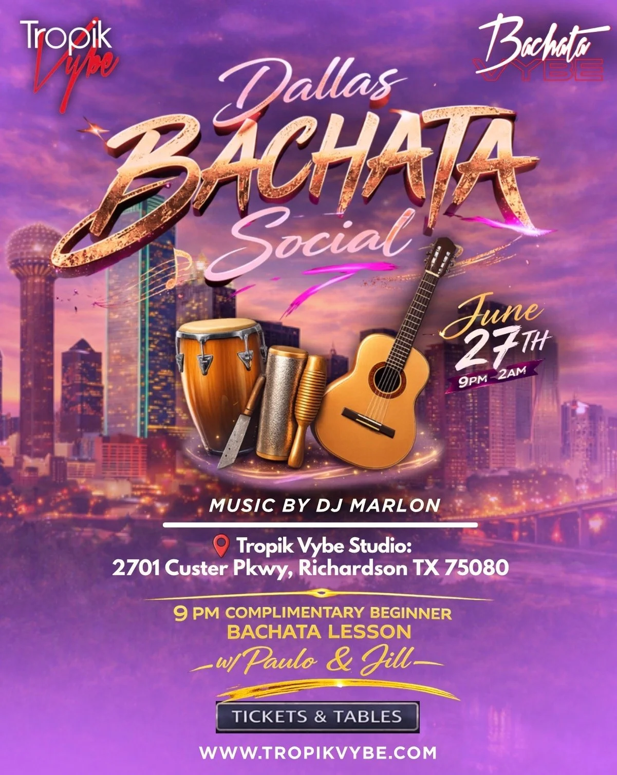 🇩🇴 Bachata Vybes Social