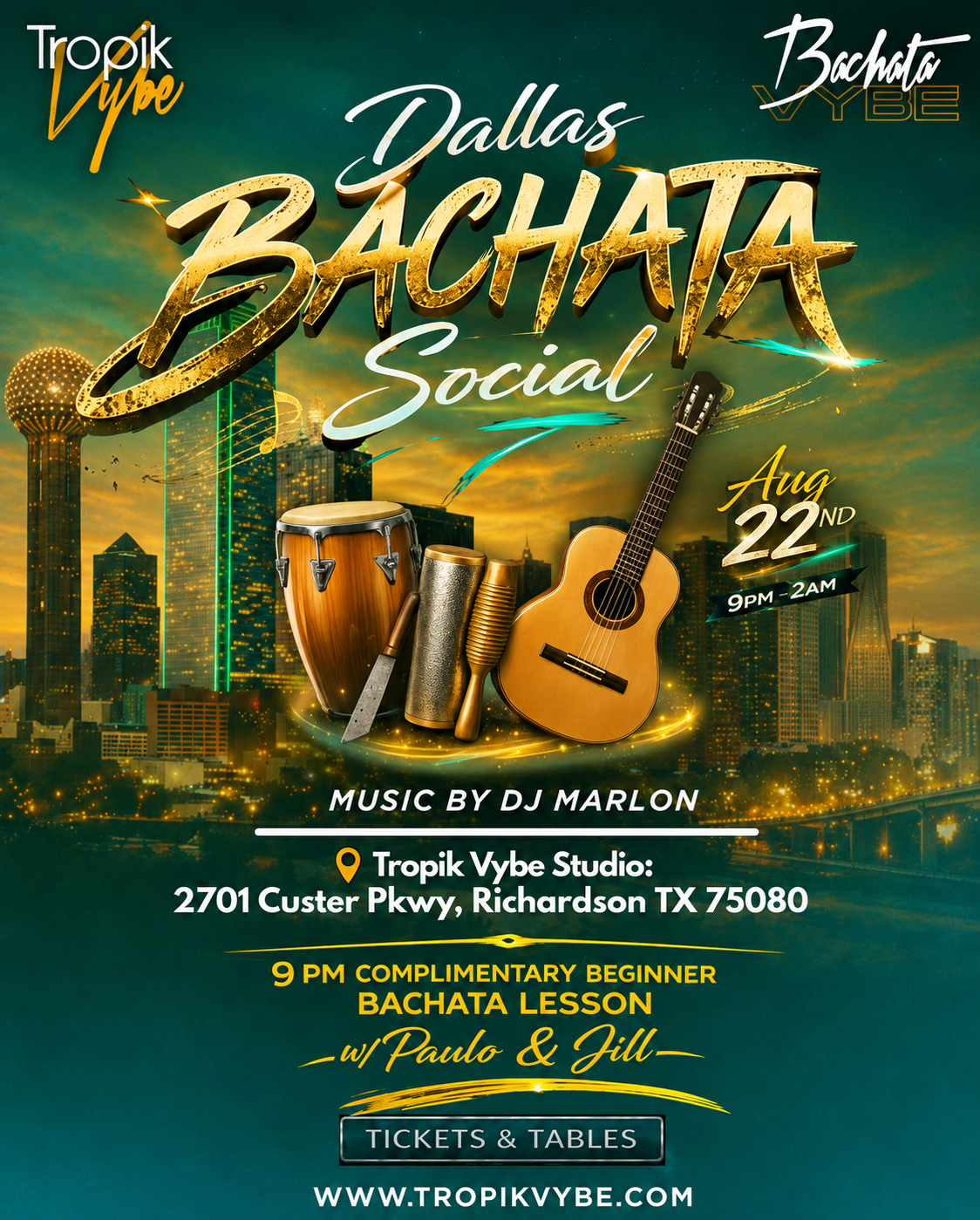 🇩🇴 Dallas Bachata Social
