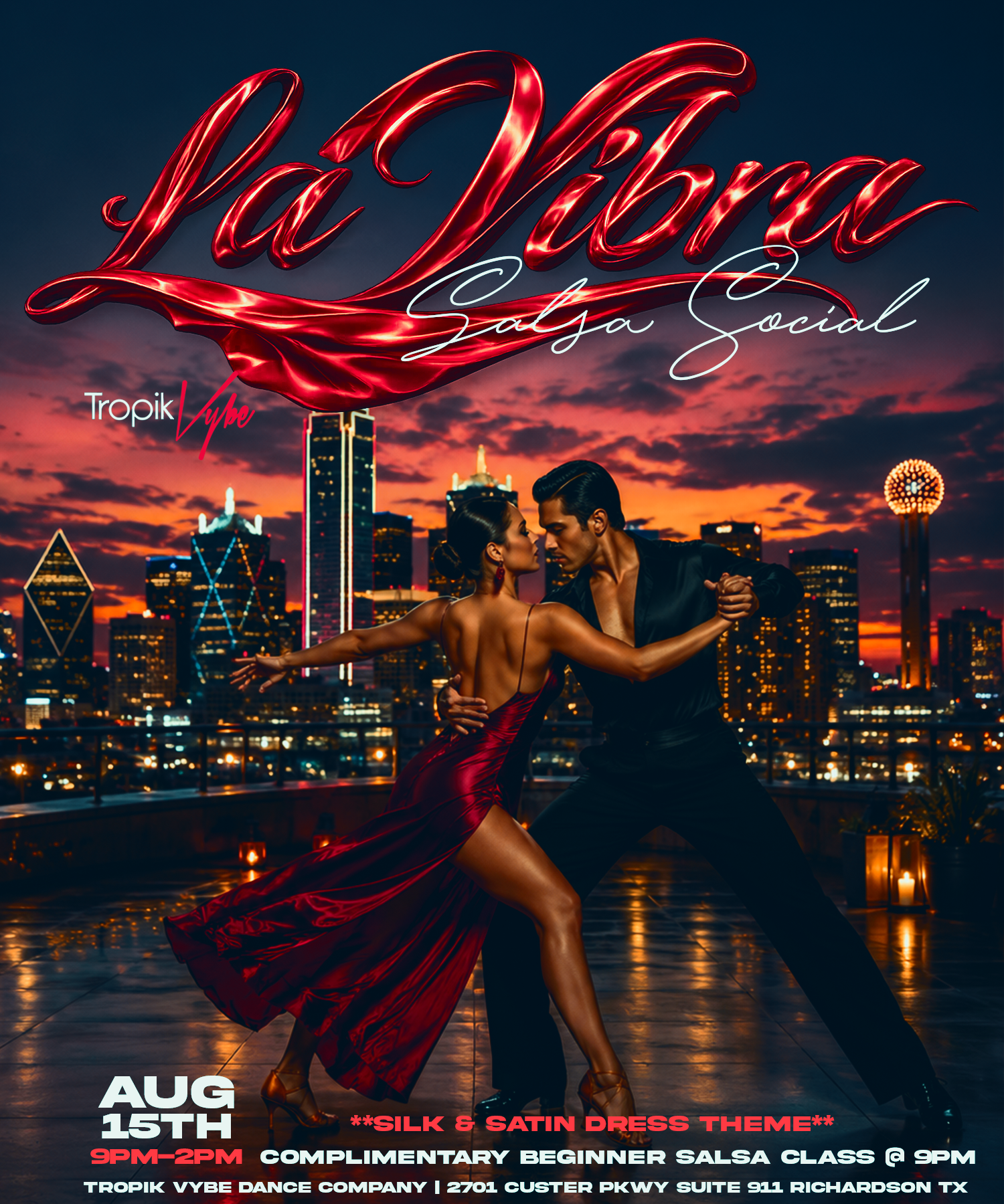🌹 LA VIBRA (Silk &amp; Satin Theme)