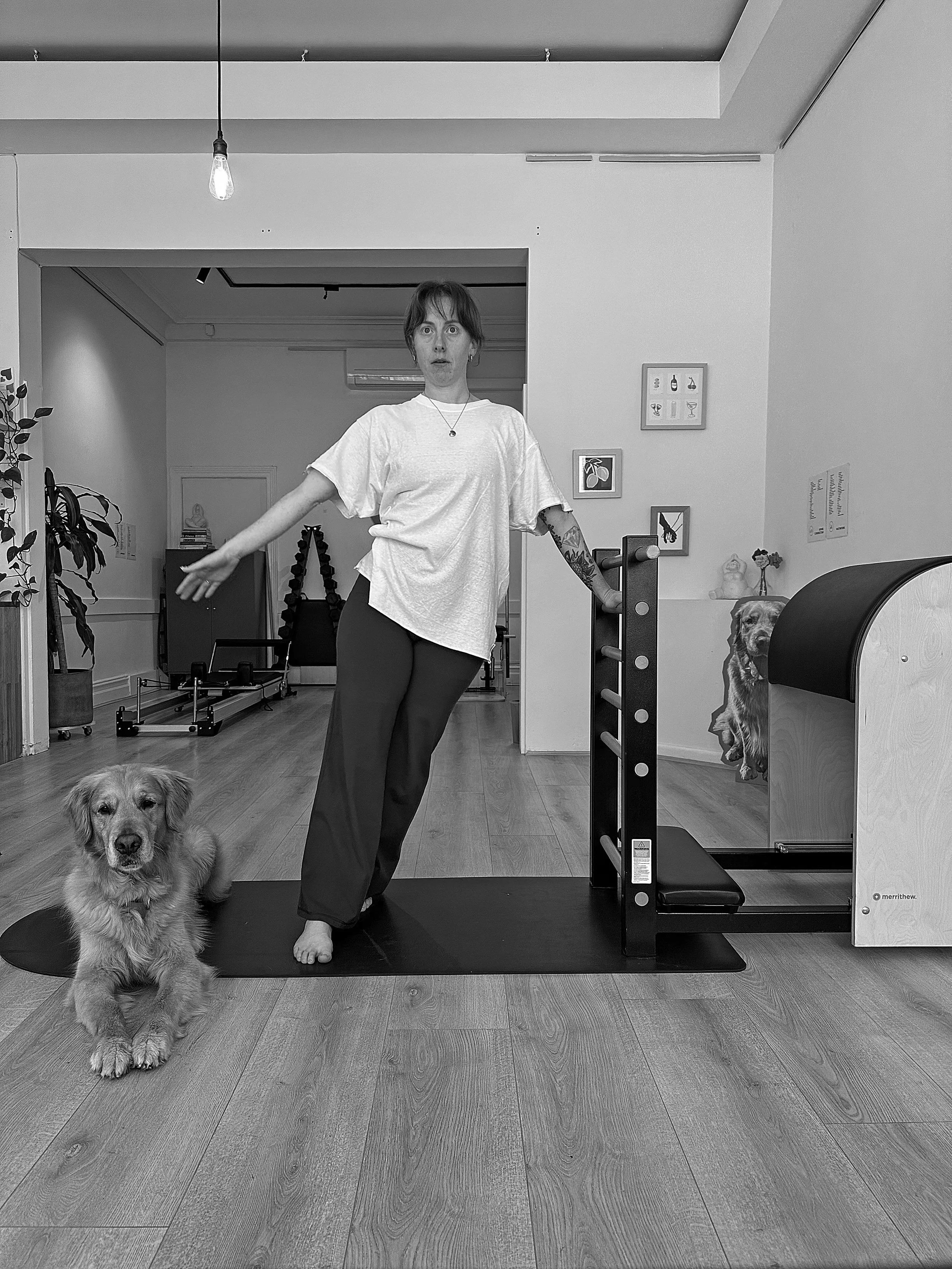 Private Pilates and yoga studio for hire in Collingwood, Melbourne — natural light, adjustable privacy blinds, and professional-grade apparatus at 20 Smith St