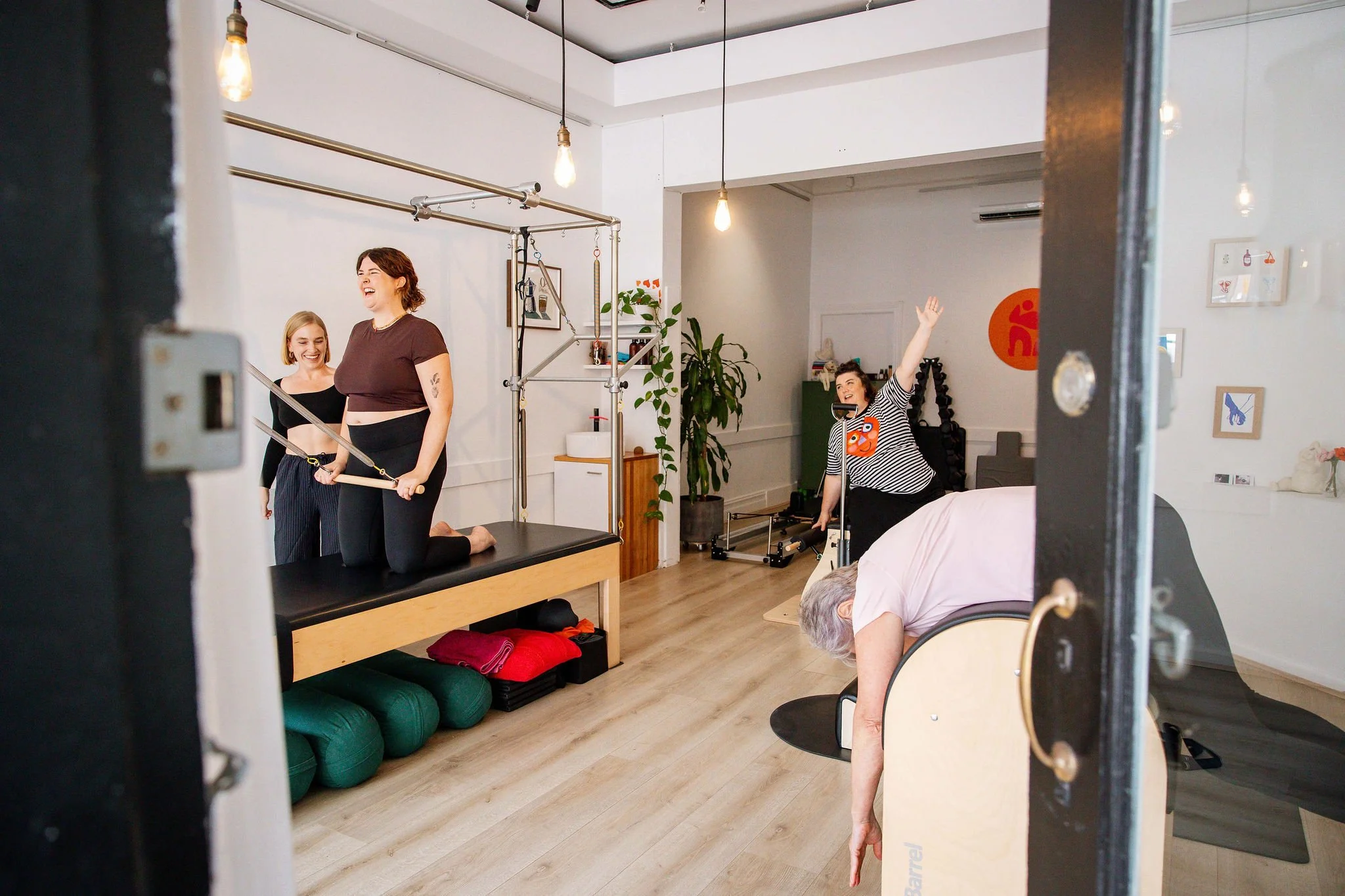Fully equipped private Pilates studio available for casual and block hire in Collingwood — suited to independent instructors and allied health professionals