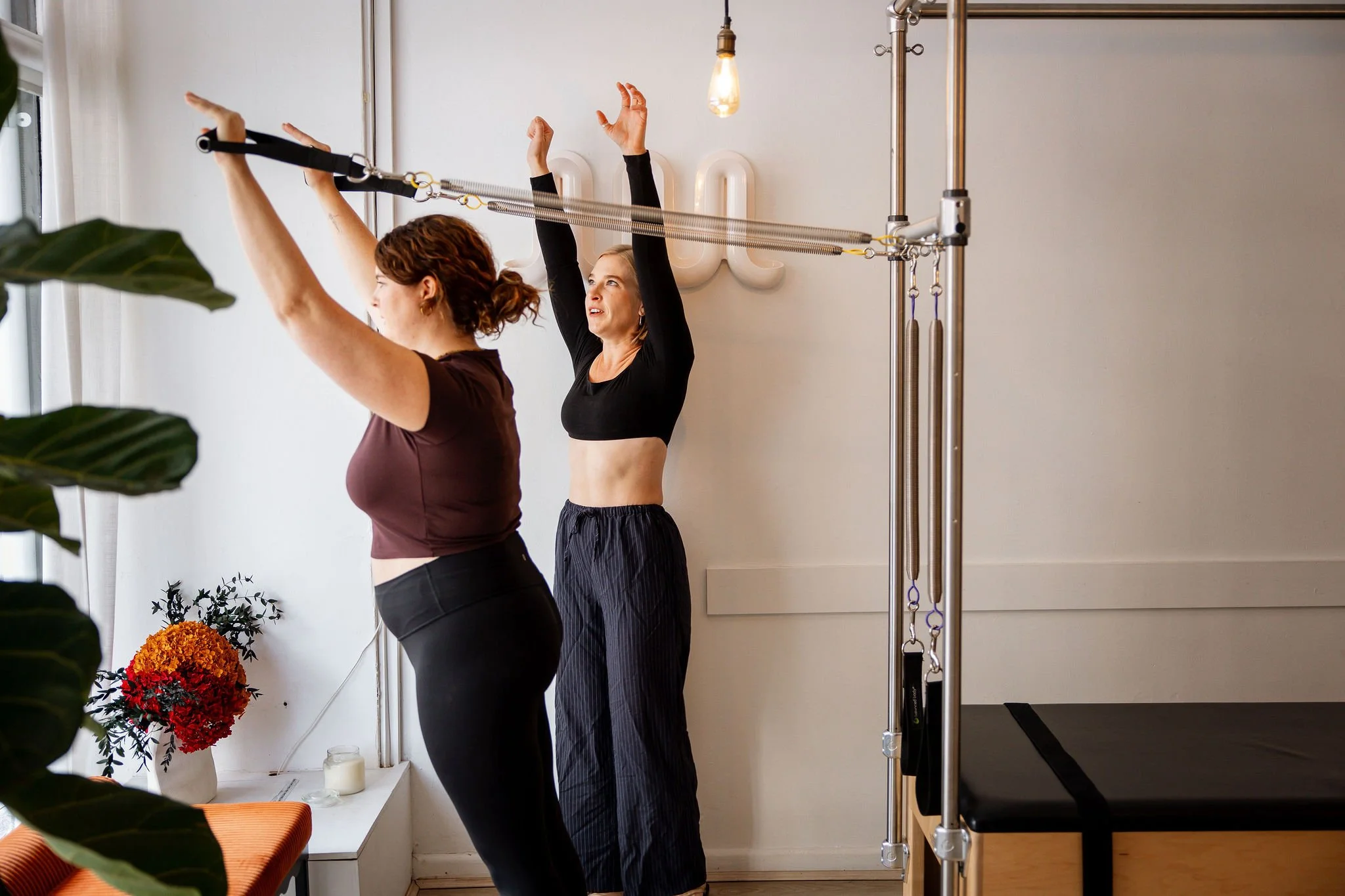 Personalised semi-private Pilates session at Rosy Movement's boutique studio in Collingwood, Melbourne