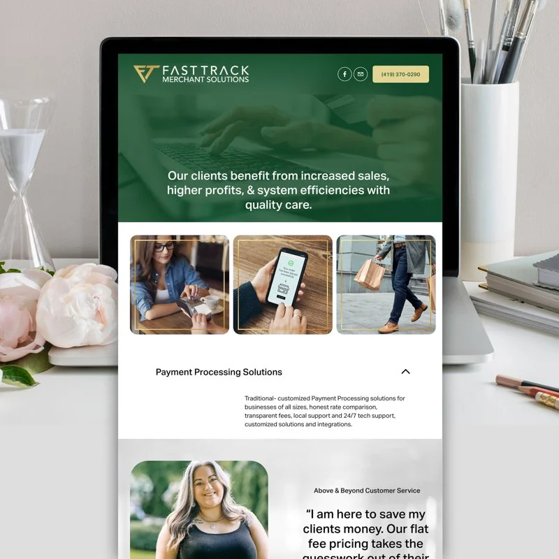 Fast Track Merchant Solutions Website