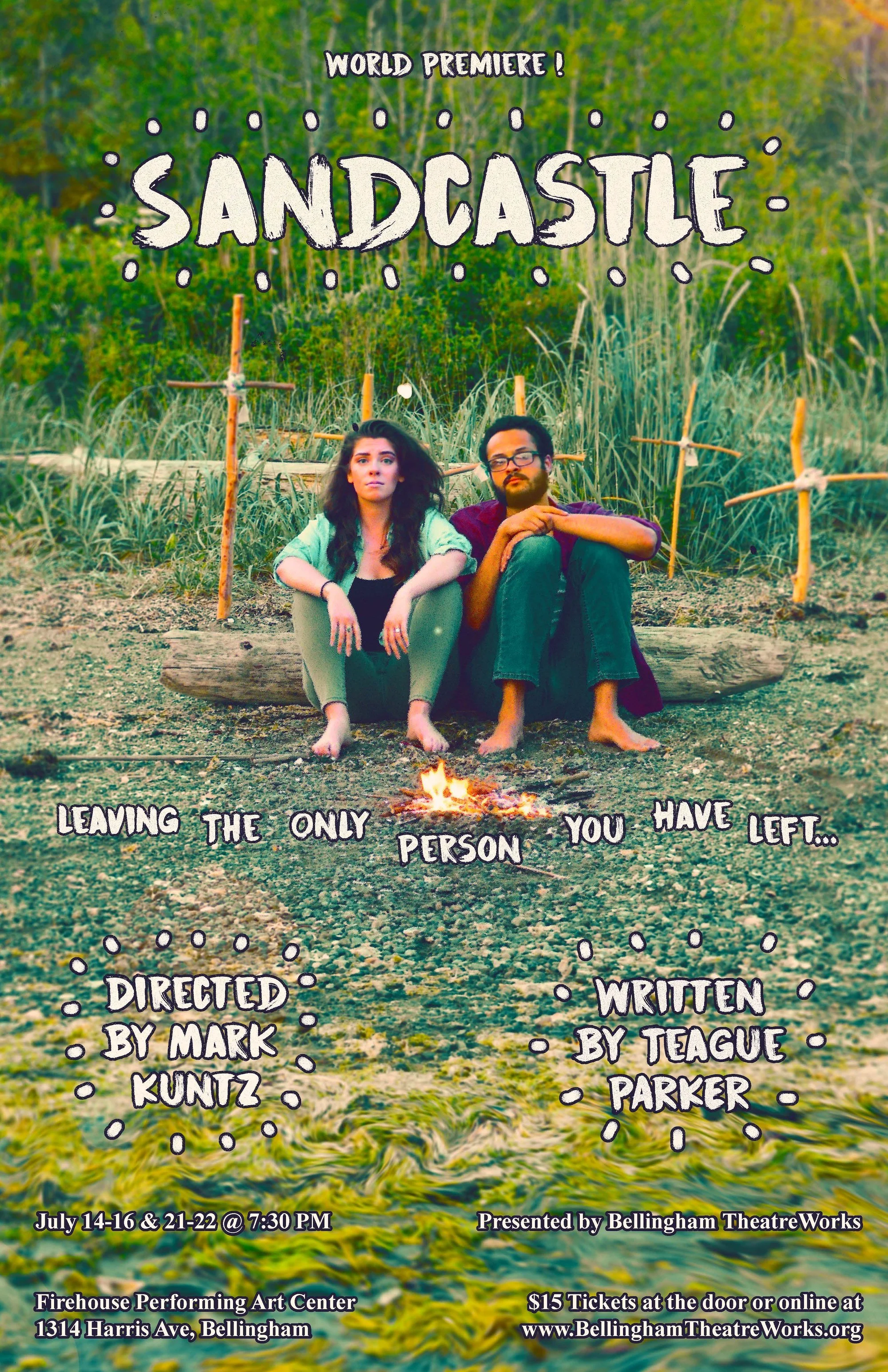 Sand Castle Poster - Bellingham TheatreWorks (Copy)