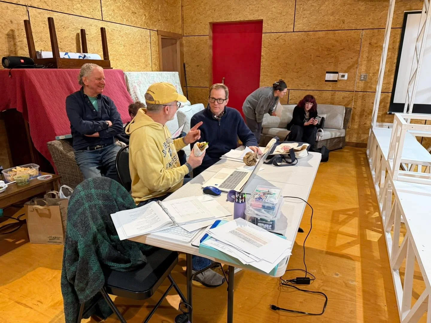 The cast &amp; crew are gathered and rehearsals are underway! 

&ldquo;Biosphere&rdquo; opens in just 12 days! Have you got your tickets yet?

📍&ldquo;Biosphere&rdquo; by Steve Lyons will play January 16th-18th and 23rd-25th at the Firehouse Arts &a