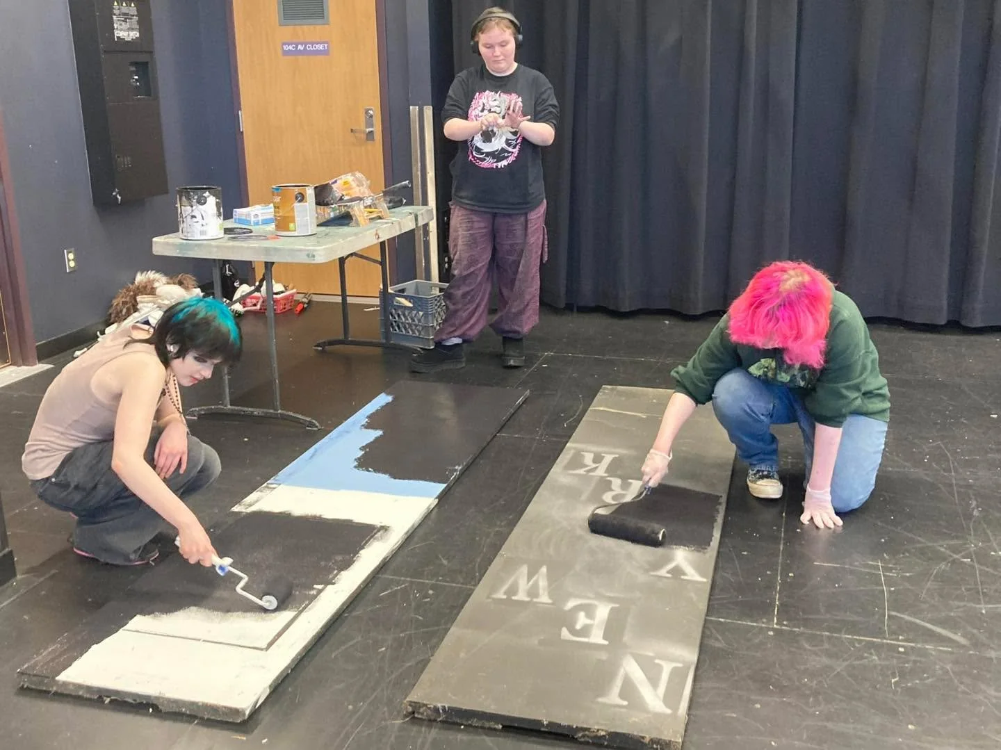 Set construction is underway for &ldquo;Firebringer&rdquo;!

This is the second year of the mentorship program between BTW and Options High School, and we are so excited to have over 20 amazing students (plus our awesome community members) involved!
