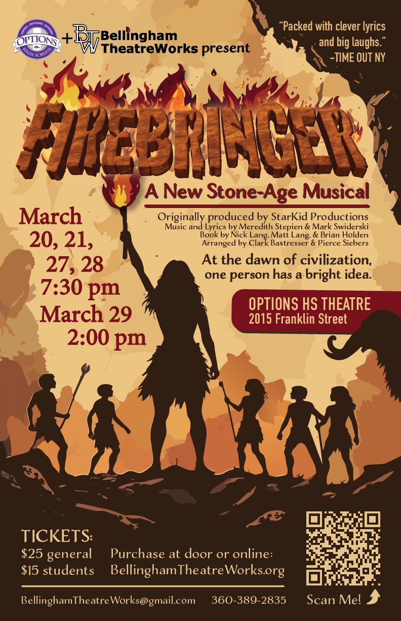Firebringer Play Poster - Bellingham TheatreWorks