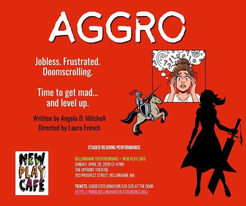 Check out this awesome promo that was made for one of our New Play Cafe readings this weekend!

Two more chances to catch the Spring 2026 New Play Cafe!

Saturday 4/25: A showcase of one acts!
&ldquo;The Prophet Elon and Bezos&rdquo; written by Thoma