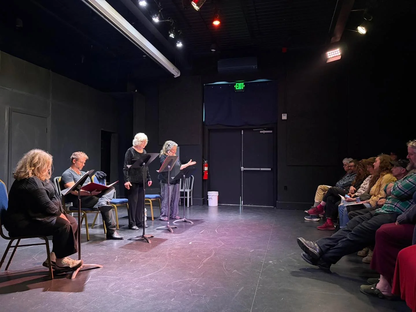 Thank you to everyone who participated in and came out to see New Play Cafe! This year we were thrilled to feature 8 new plays by PNW based playwrights, and got to work with so many amazing local actors, directors, and guest facilitators.