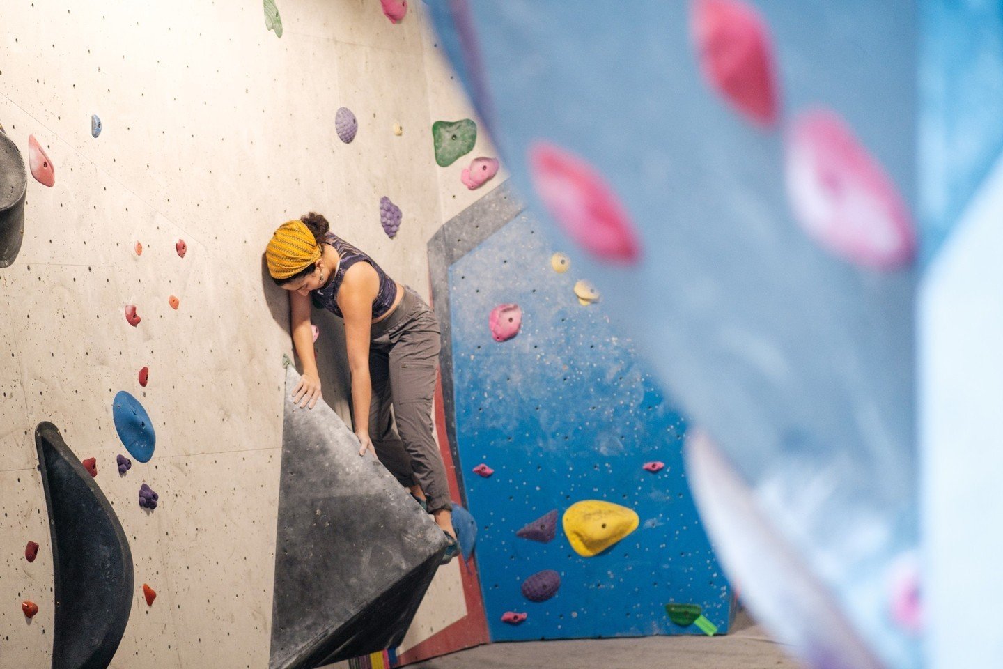 Signing up for a competition can feel a lot like trusting your feet on slab.⁠
⁠
Scary as heck.⁠
⁠
Though, after trying, it can feel the most rewarding.⁠
⁠
Our Downtown Throwdown climbing comp is a great time to start rewarding yourself.⁠
⁠
And here i