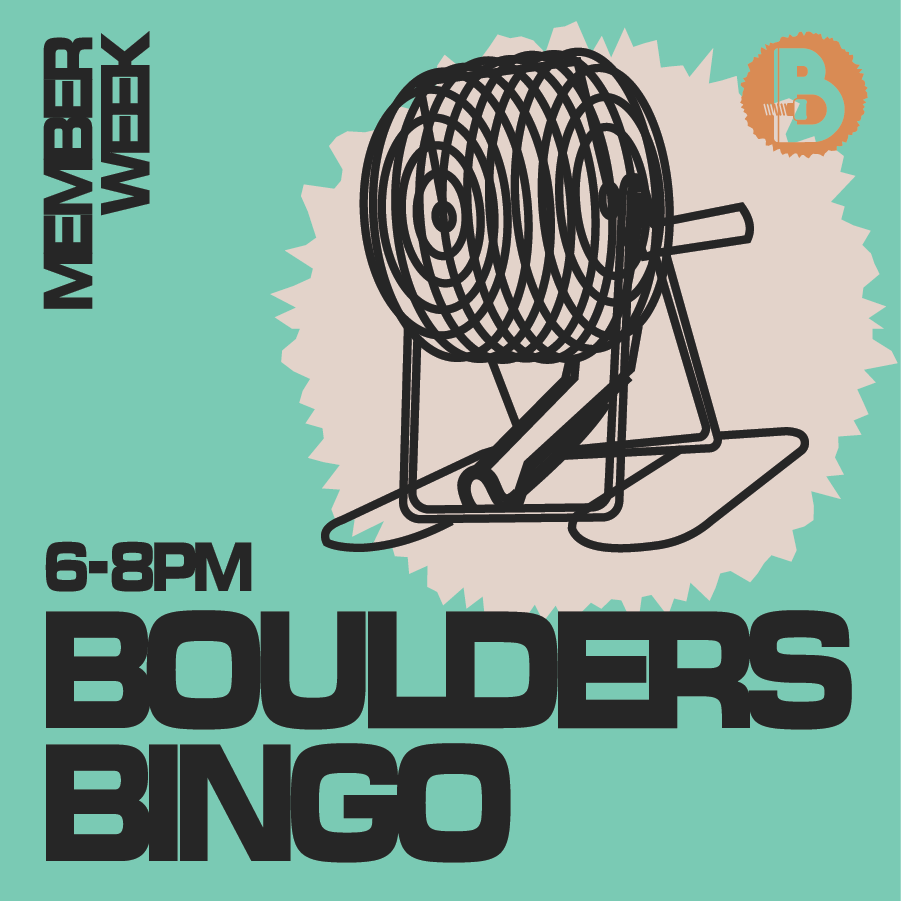 Boulders Bingo (member week)